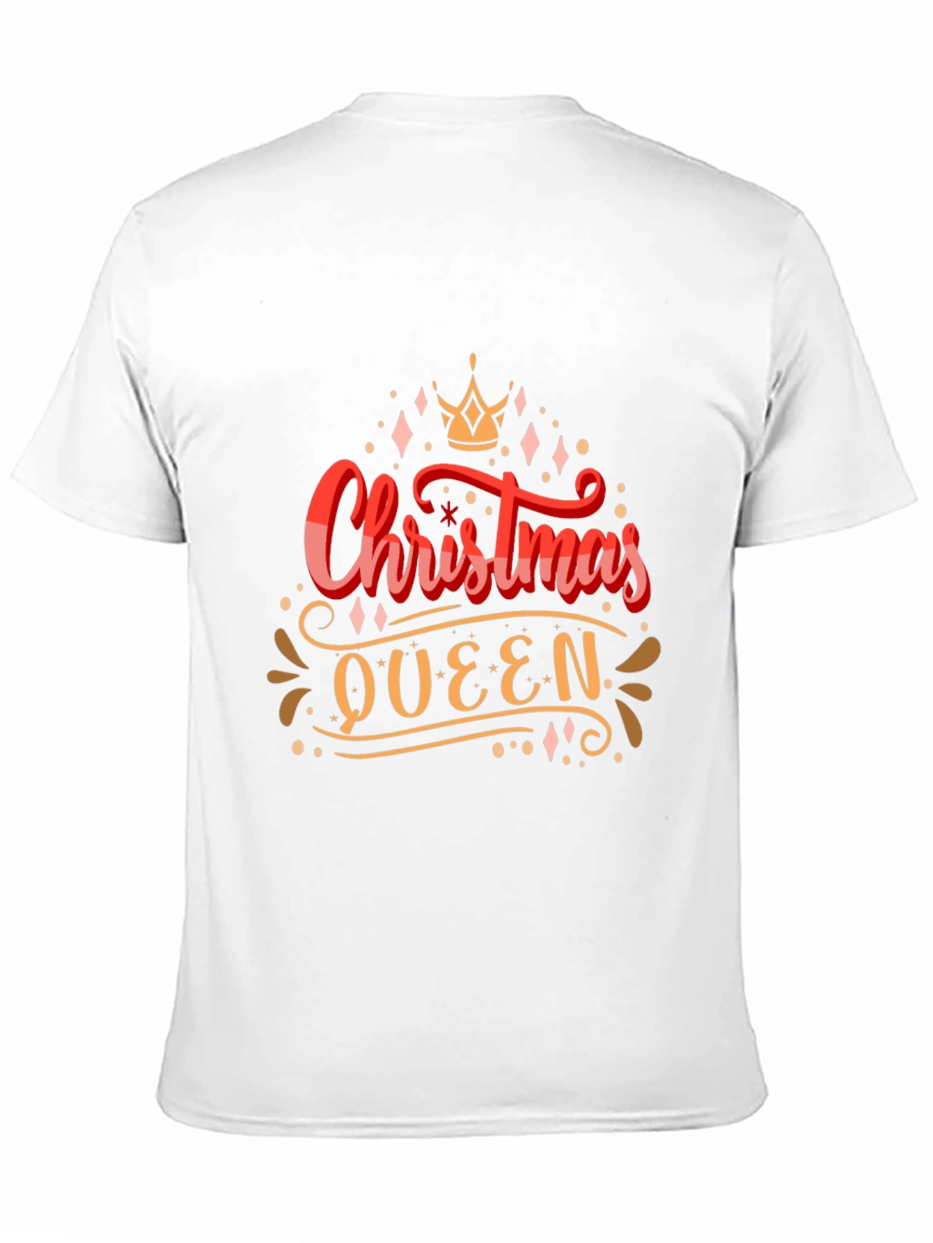 Christmas Queen Graphic Tee - Holiday Apparel