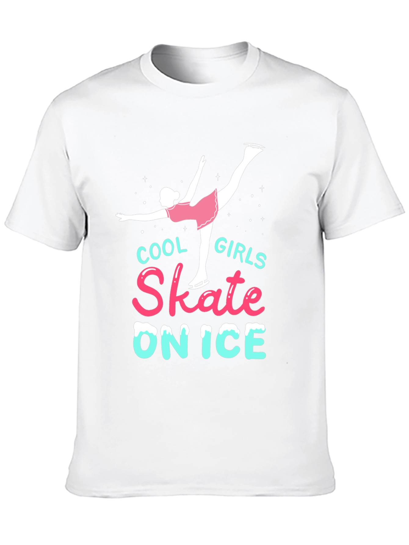 Cool Girls Skate on Ice T-Shirt