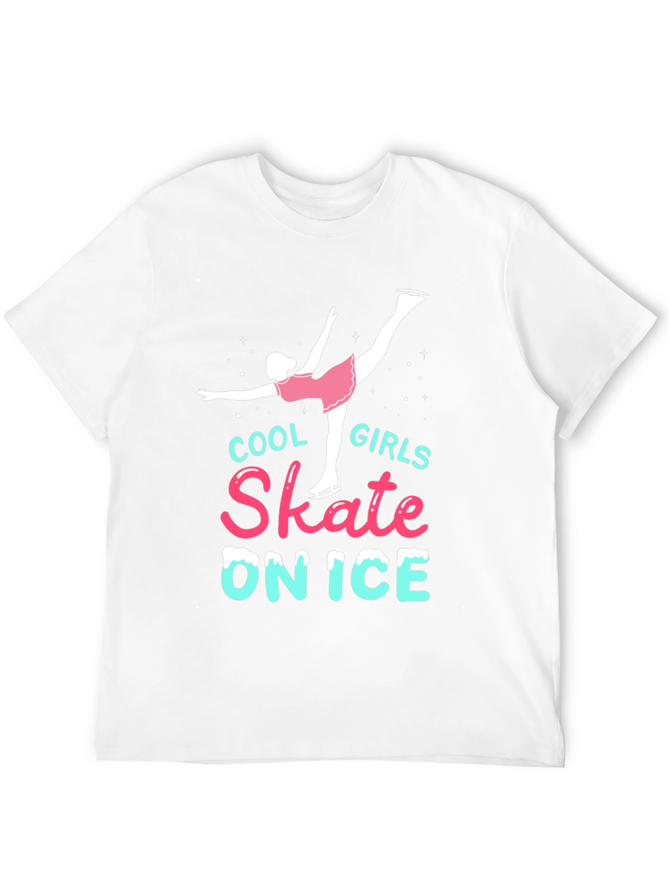 Cool Girls Skate on Ice T-Shirt