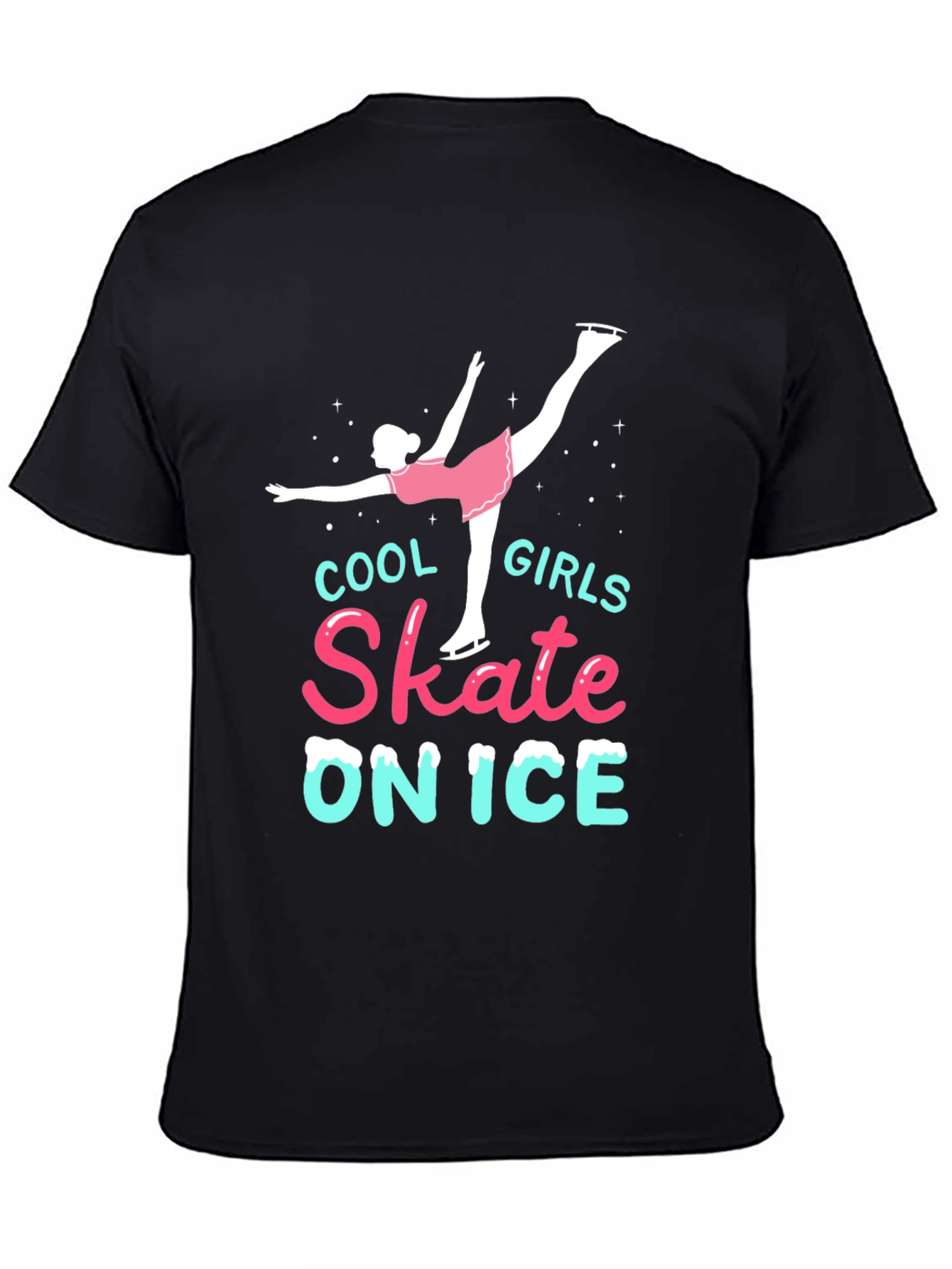 Cool Girls Skate on Ice T-Shirt