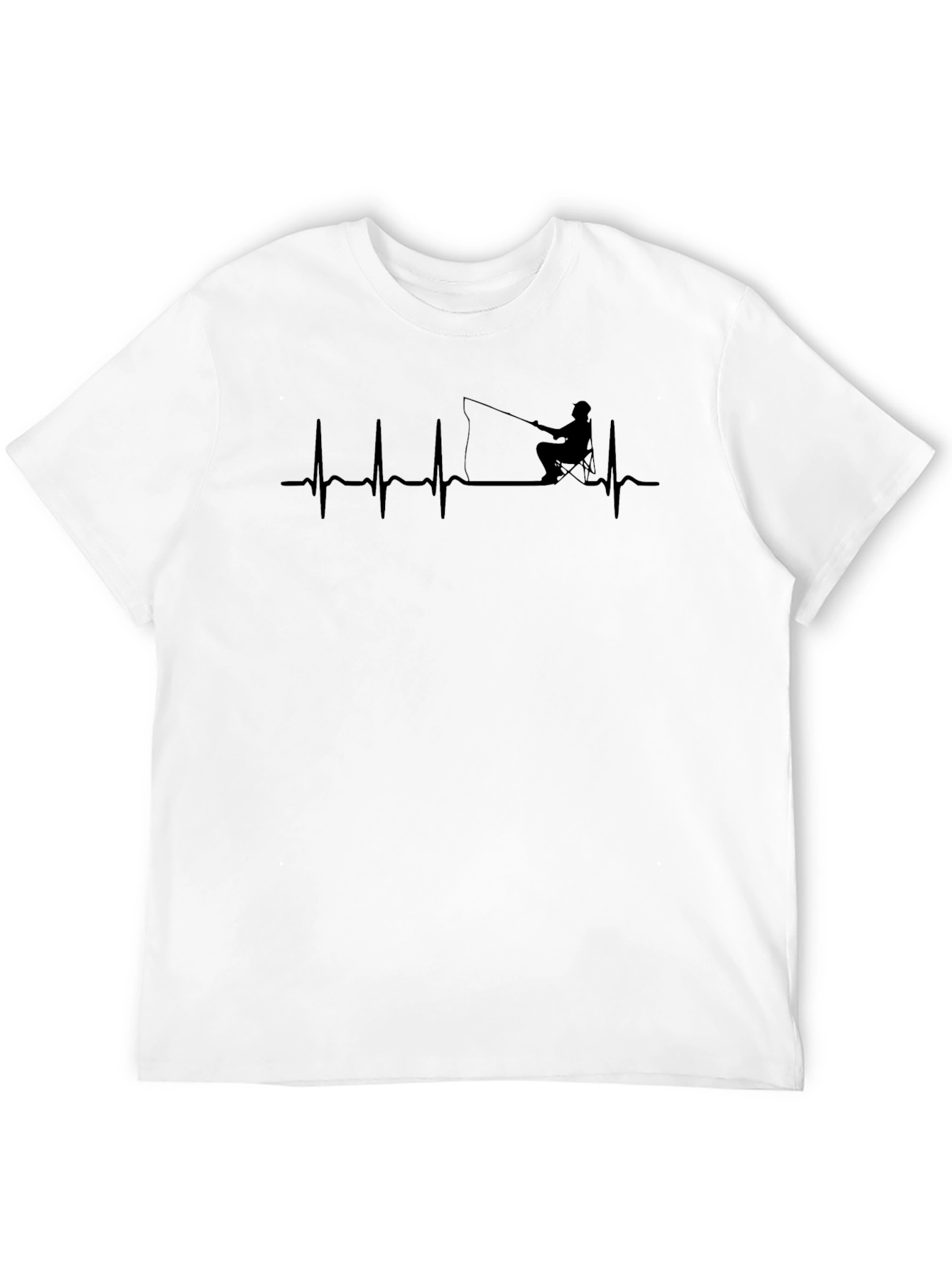 Fishing Heartbeat T-Shirt - Anglers Passion