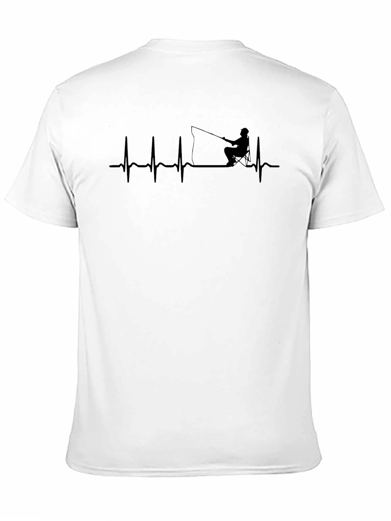 Fishing Heartbeat T-Shirt - Anglers Passion