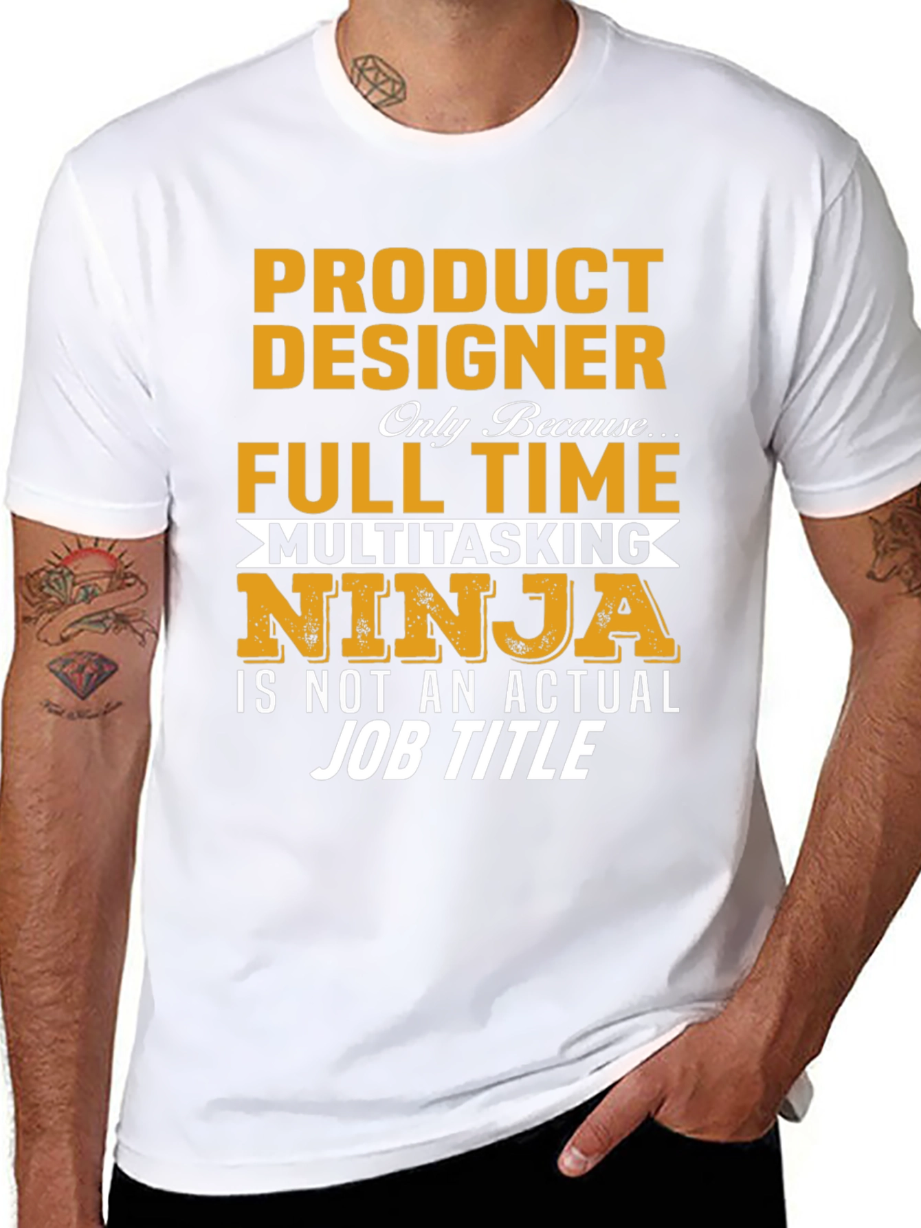 Product Designer Multitasking Ninja Graphic Tee