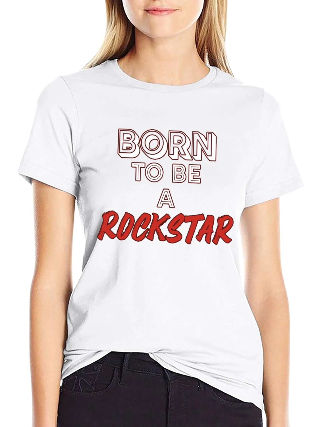 Born to be a Rockstar Graphic Tee