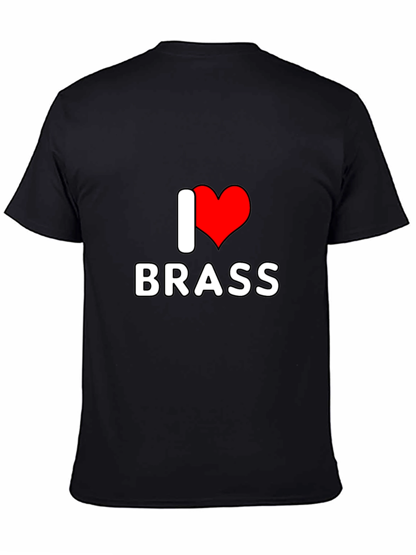 I Heart Brass Black T-Shirt