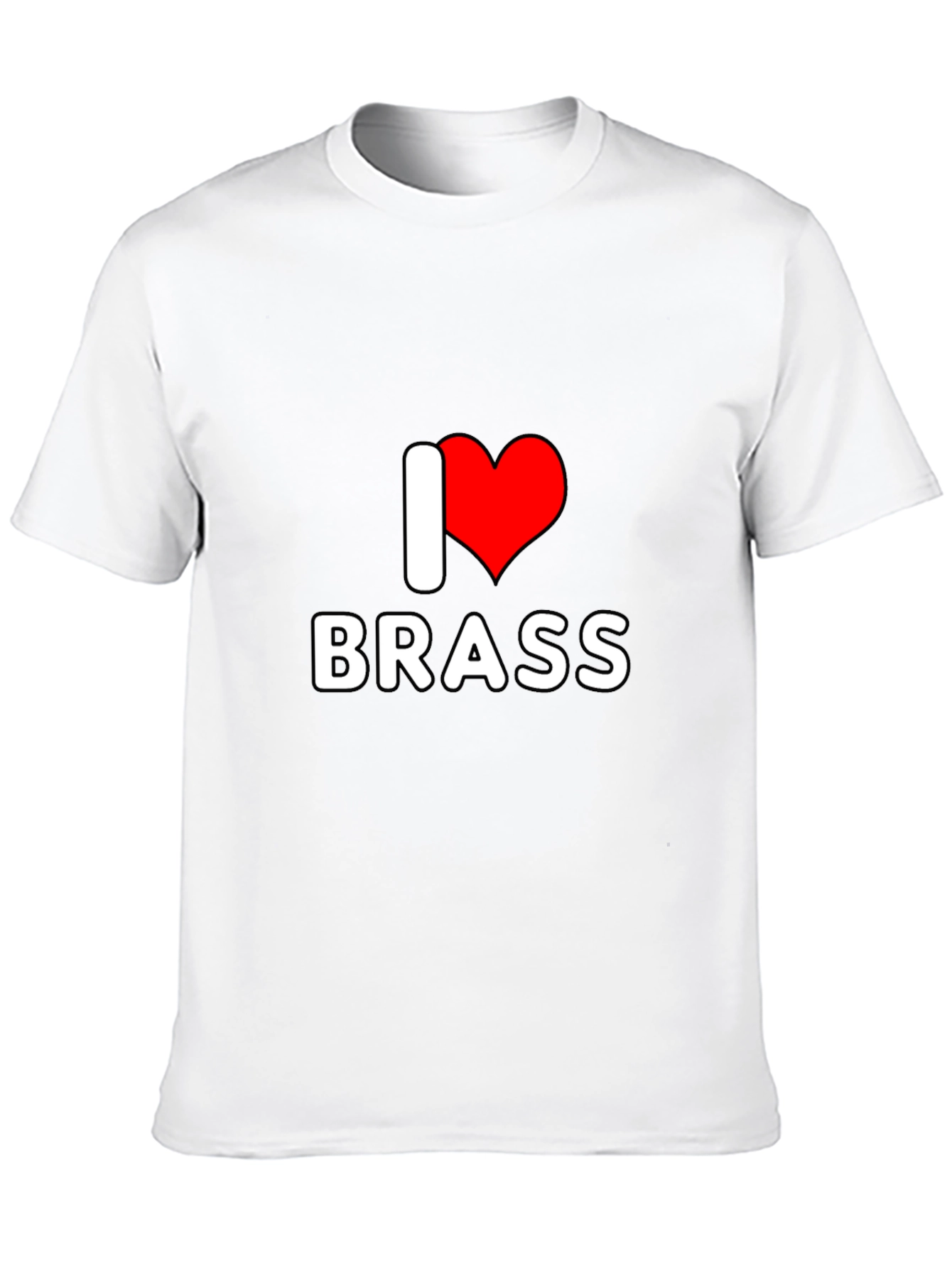 I Heart Brass Black T-Shirt