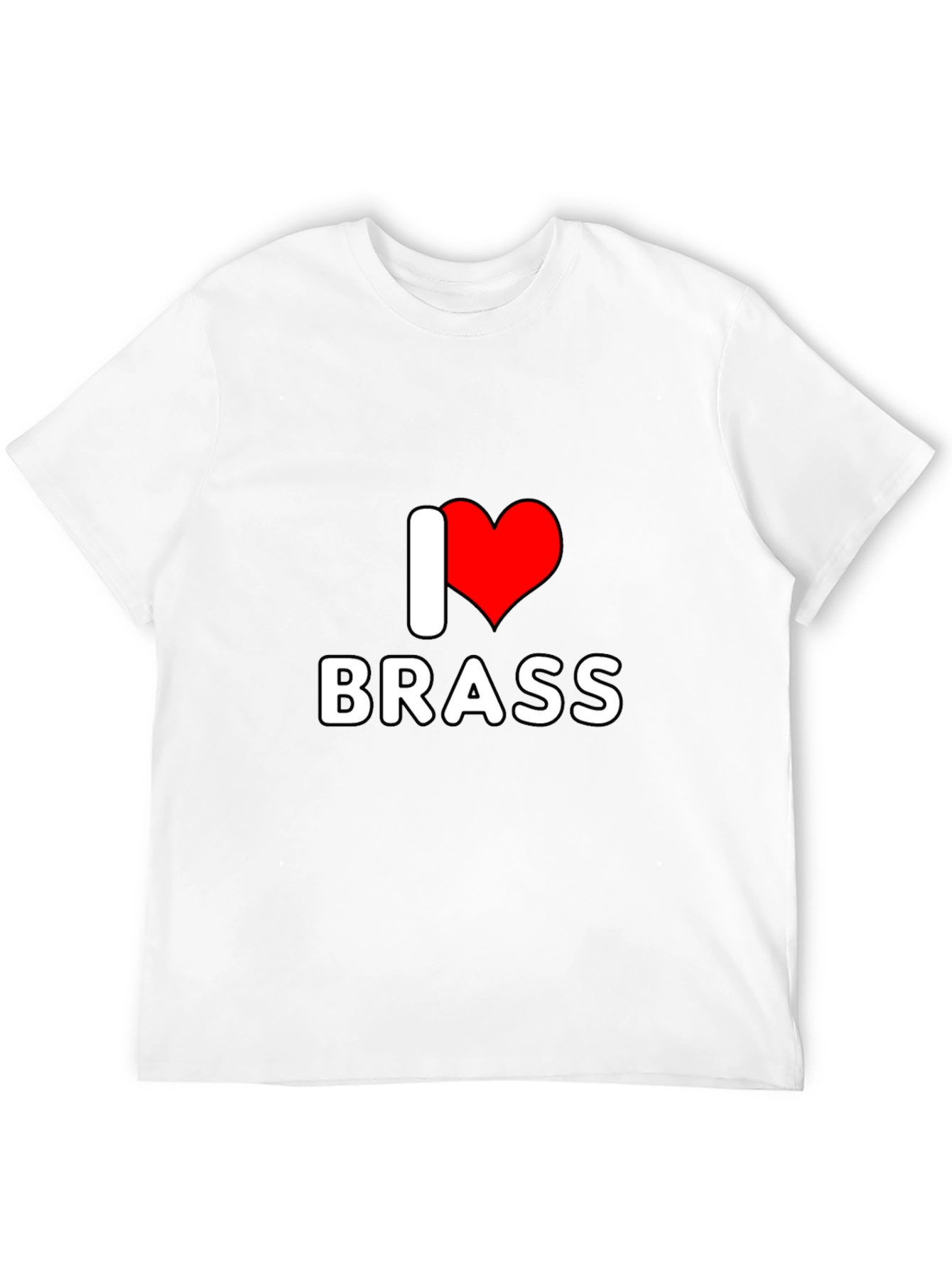 I Heart Brass Black T-Shirt