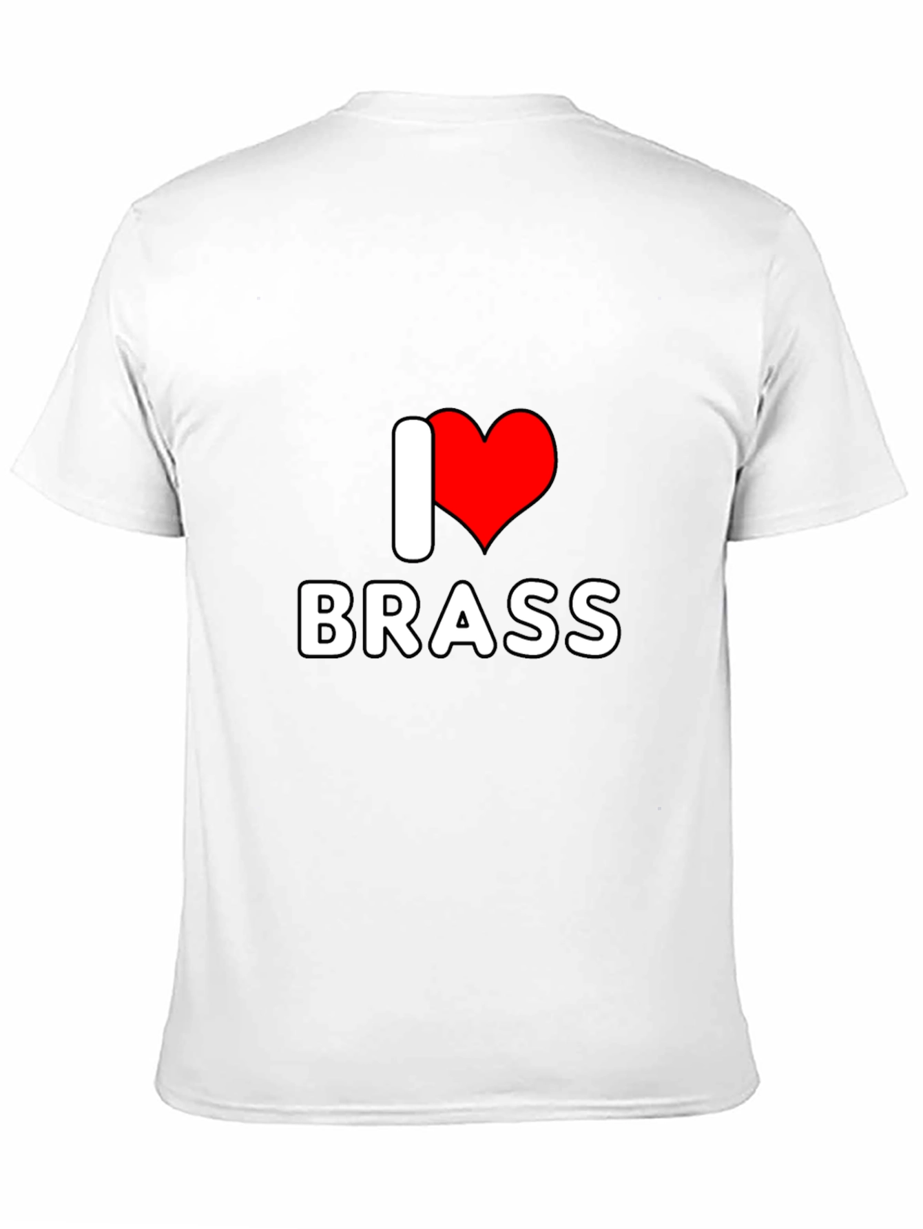 I Heart Brass Black T-Shirt