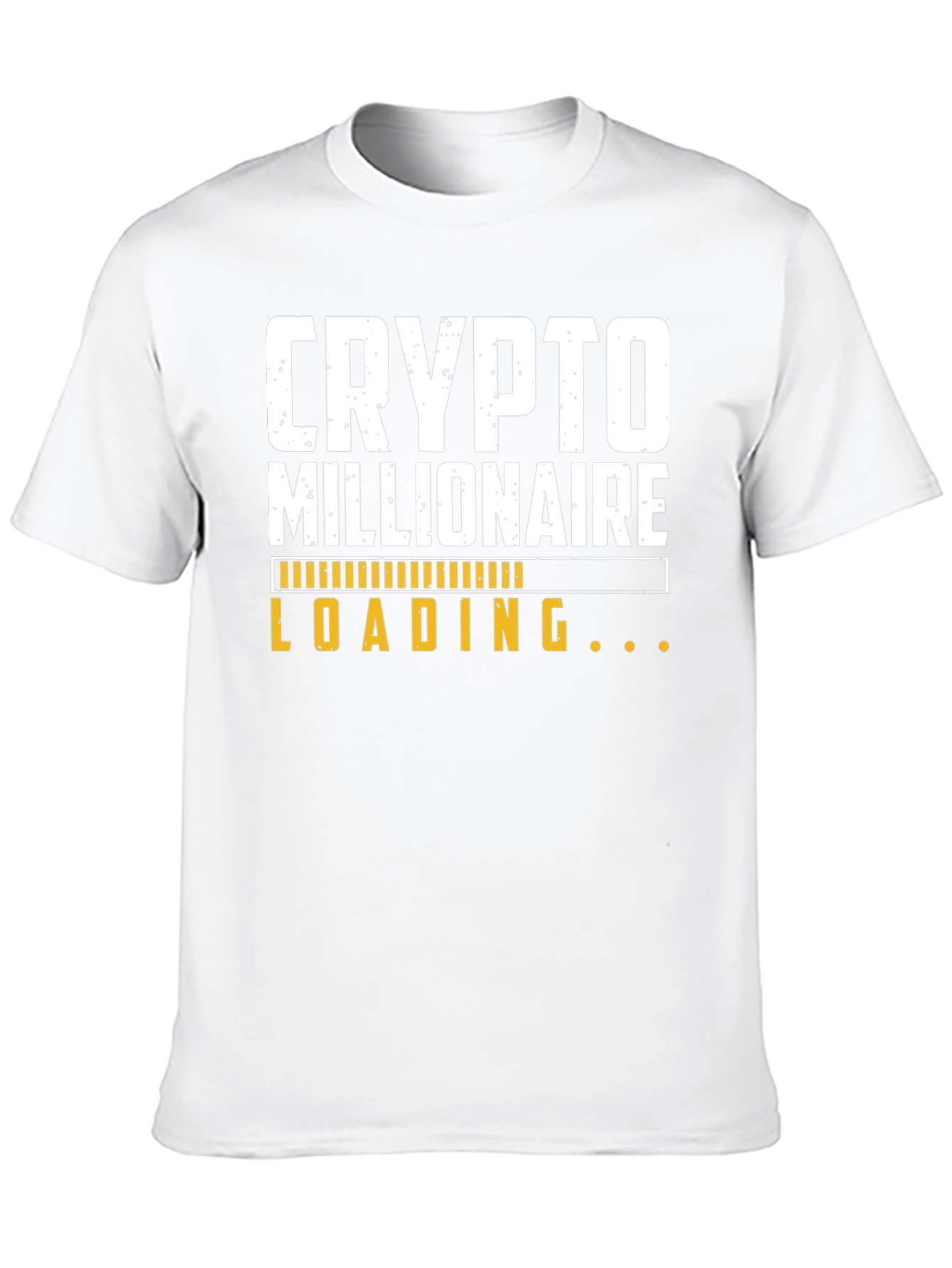 Crypto Millionaire Loading T-Shirt - Black