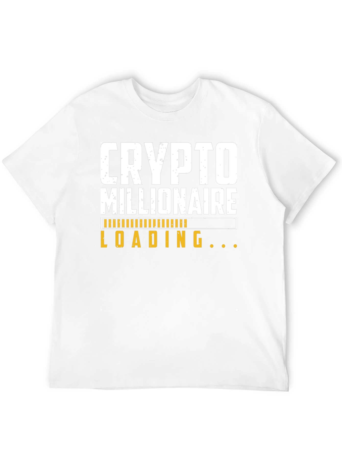 Crypto Millionaire Loading T-Shirt - Black