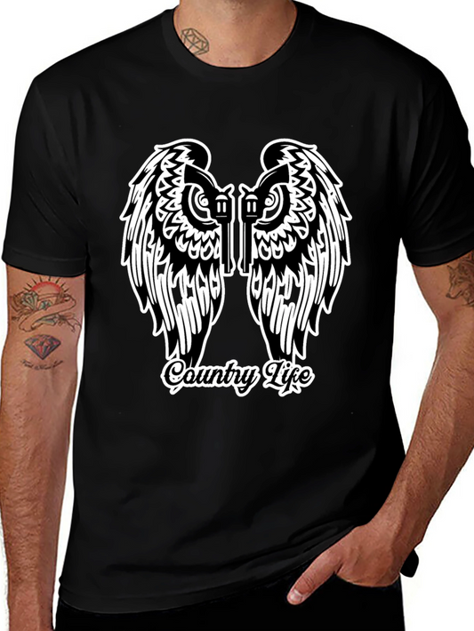 Country Life Wings Graphic T-Shirt