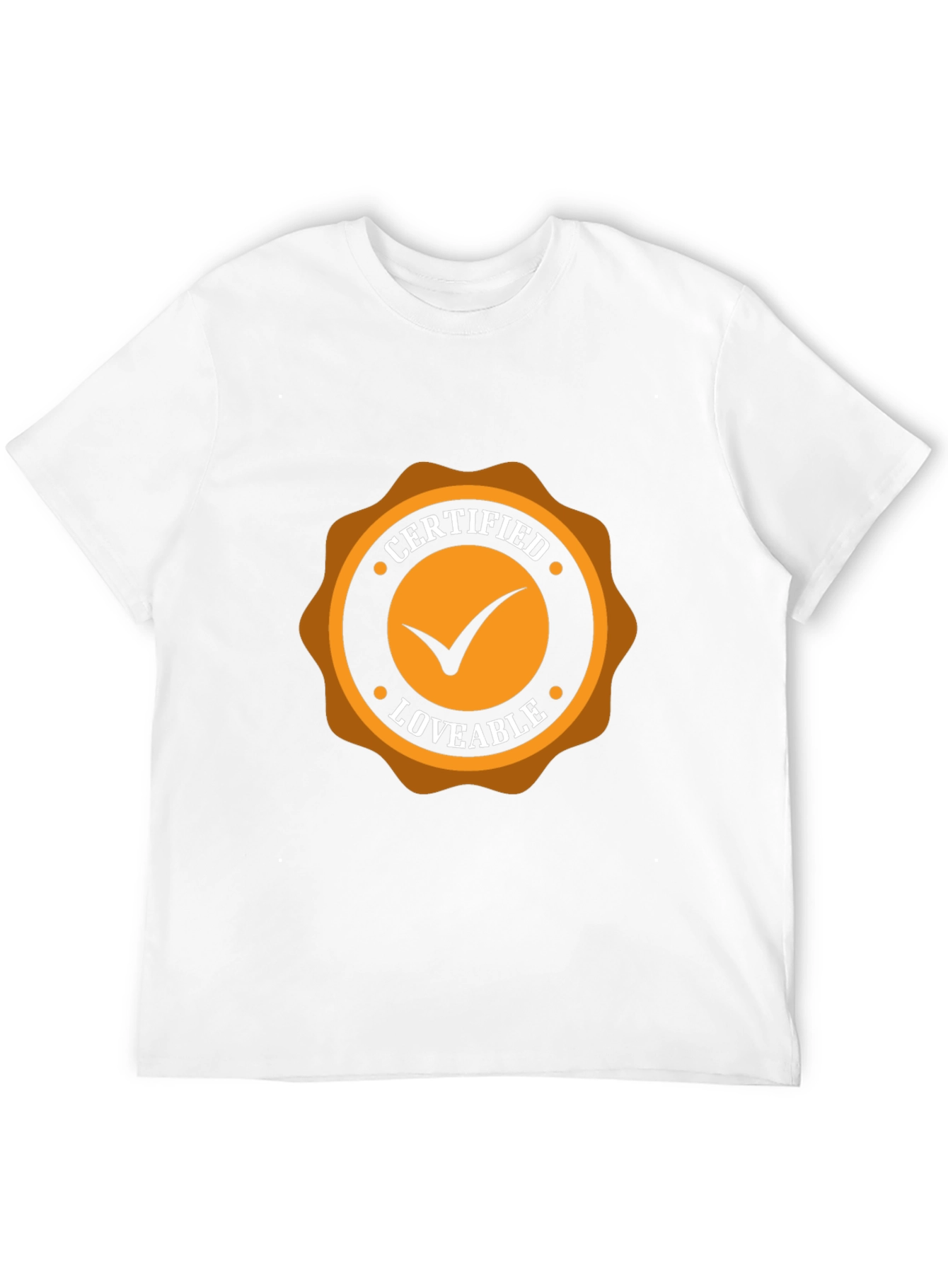 Certified Loveable Black Tee