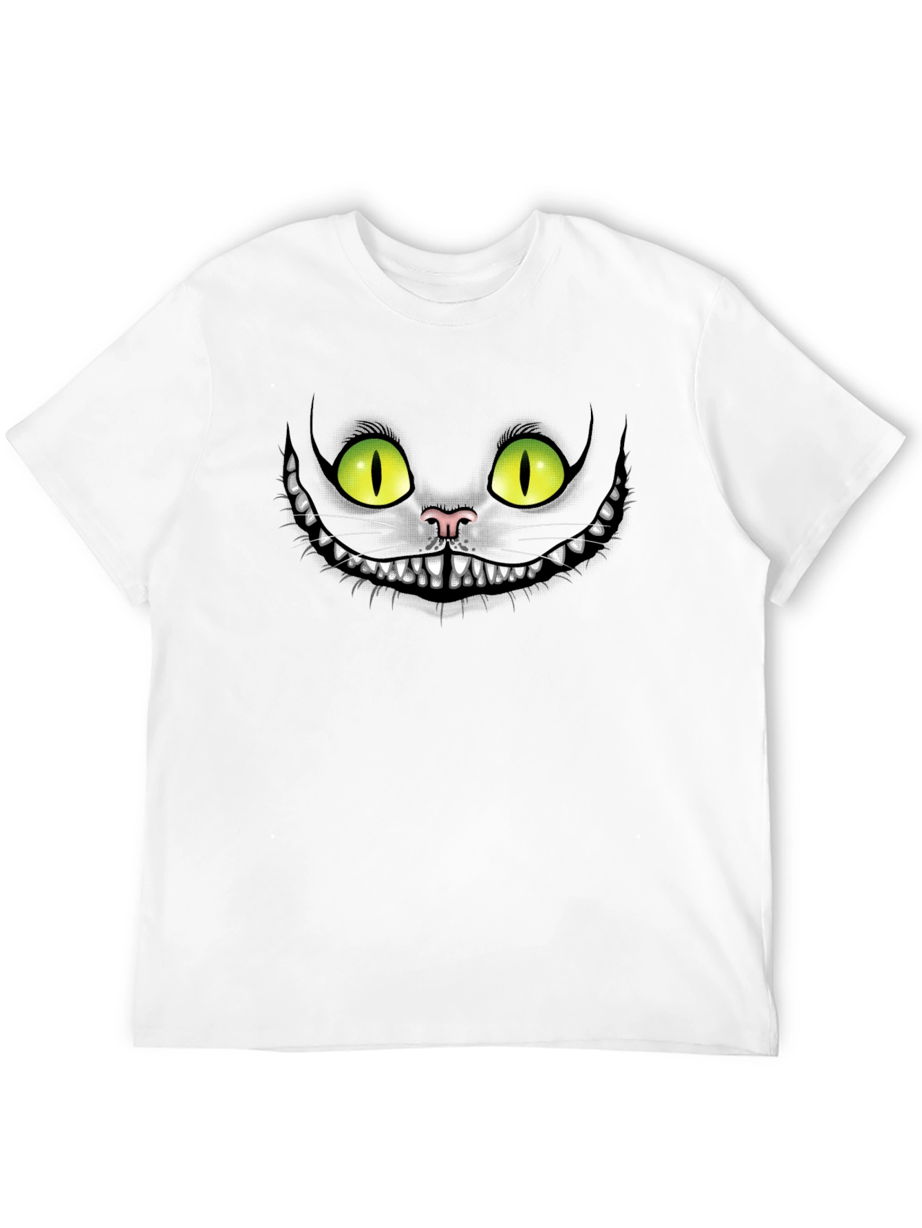 Cheshire Cat Grin Graphic Tee
