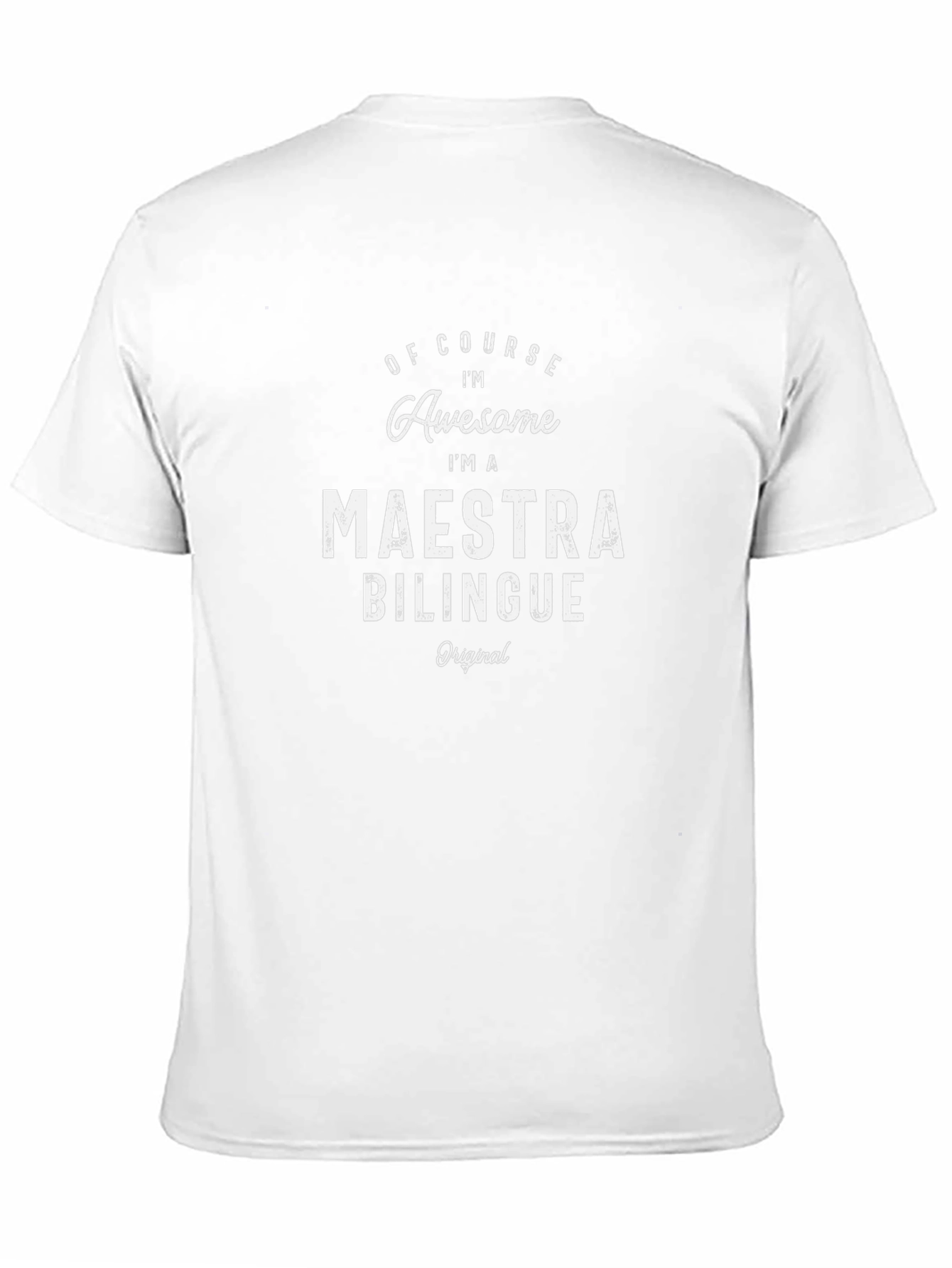Maestra Bilingual T-Shirt - Awesome Teacher Tee