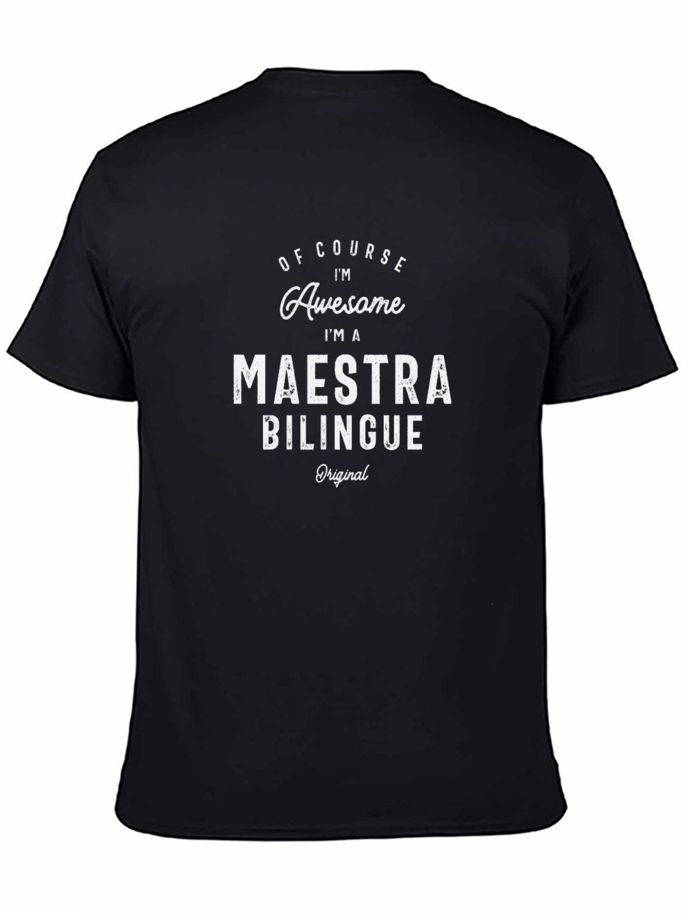 Maestra Bilingual T-Shirt - Awesome Teacher Tee