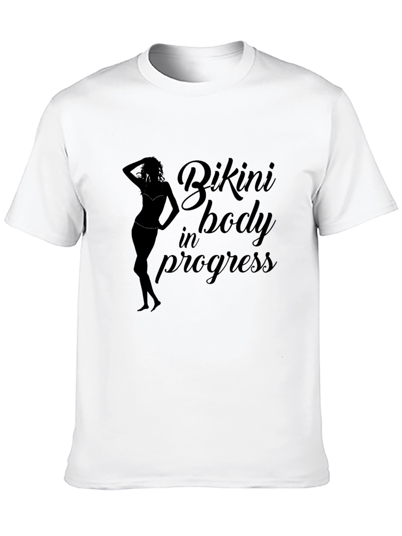 Bikini Body in Progress Tee - Motivational T-Shirt