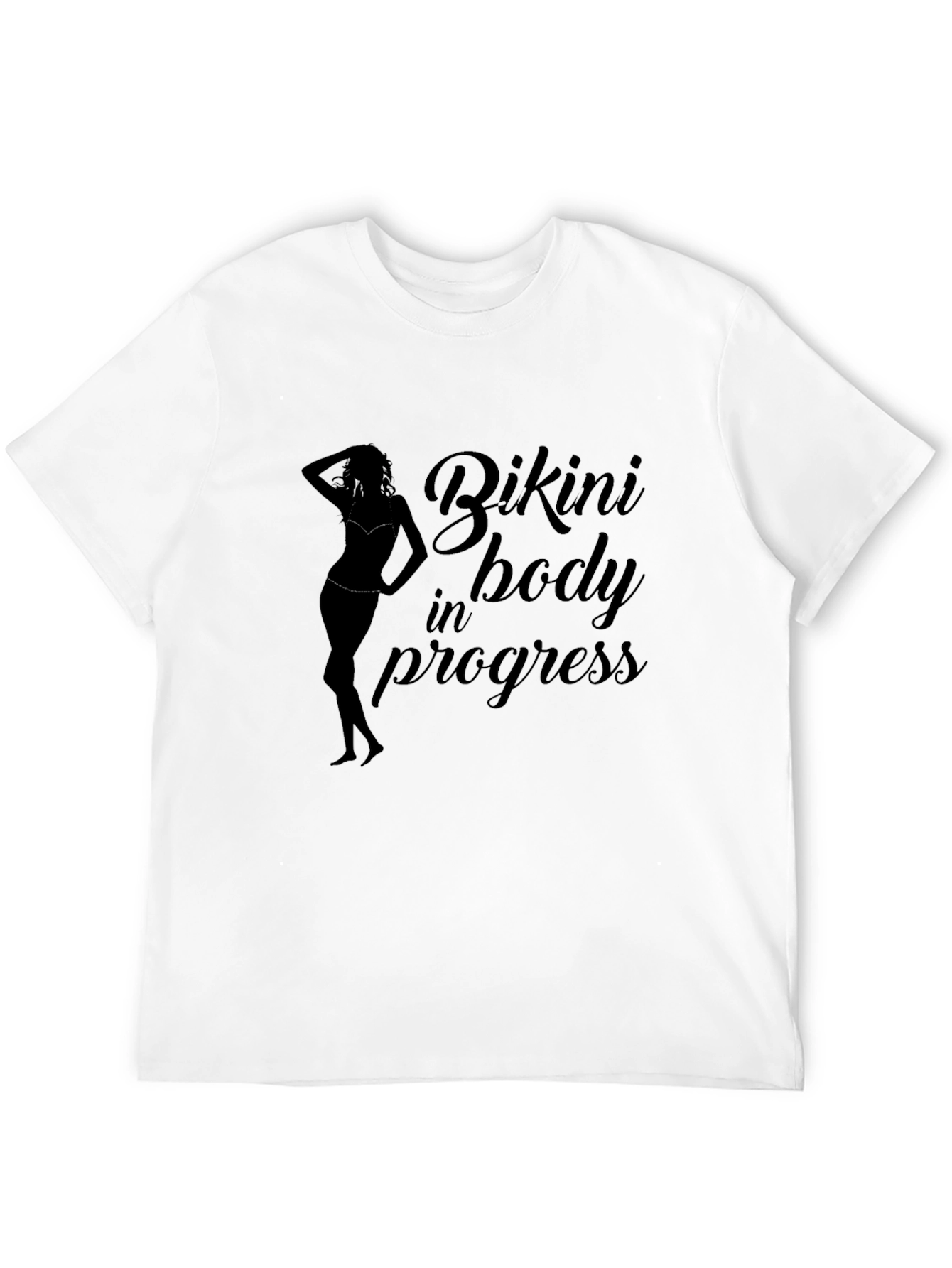 Bikini Body in Progress Tee - Motivational T-Shirt