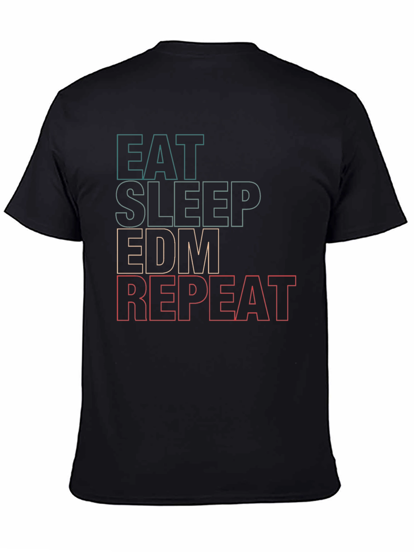 Eat Sleep EDM Repeat Graphic Tee