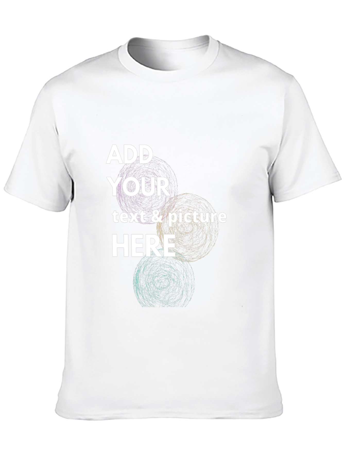 Customizable Black T-Shirt