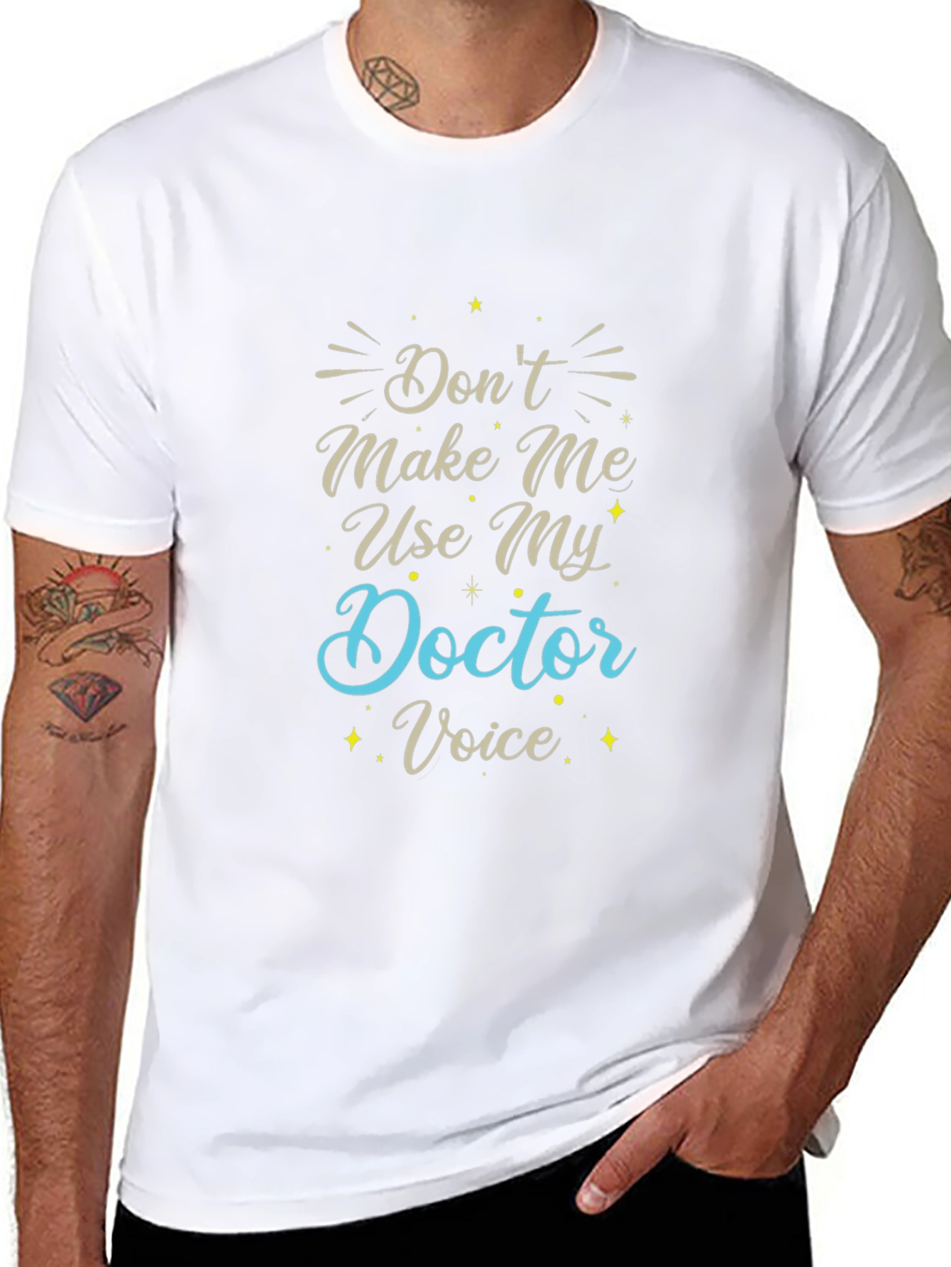 Doctor Voice T-Shirt - Funny Medical Profession Tee