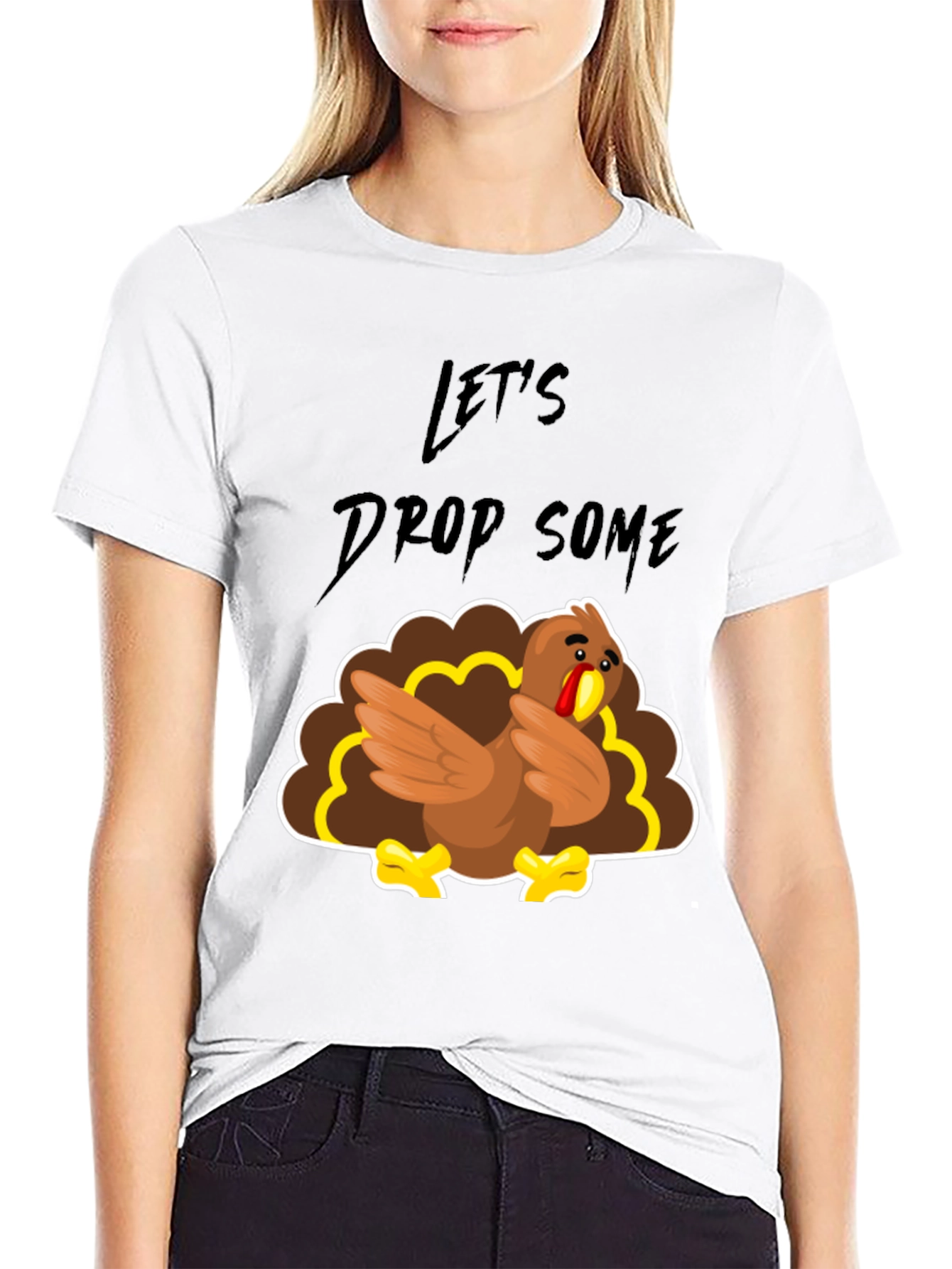 Funny Thanksgiving Turkey Drop T-Shirt