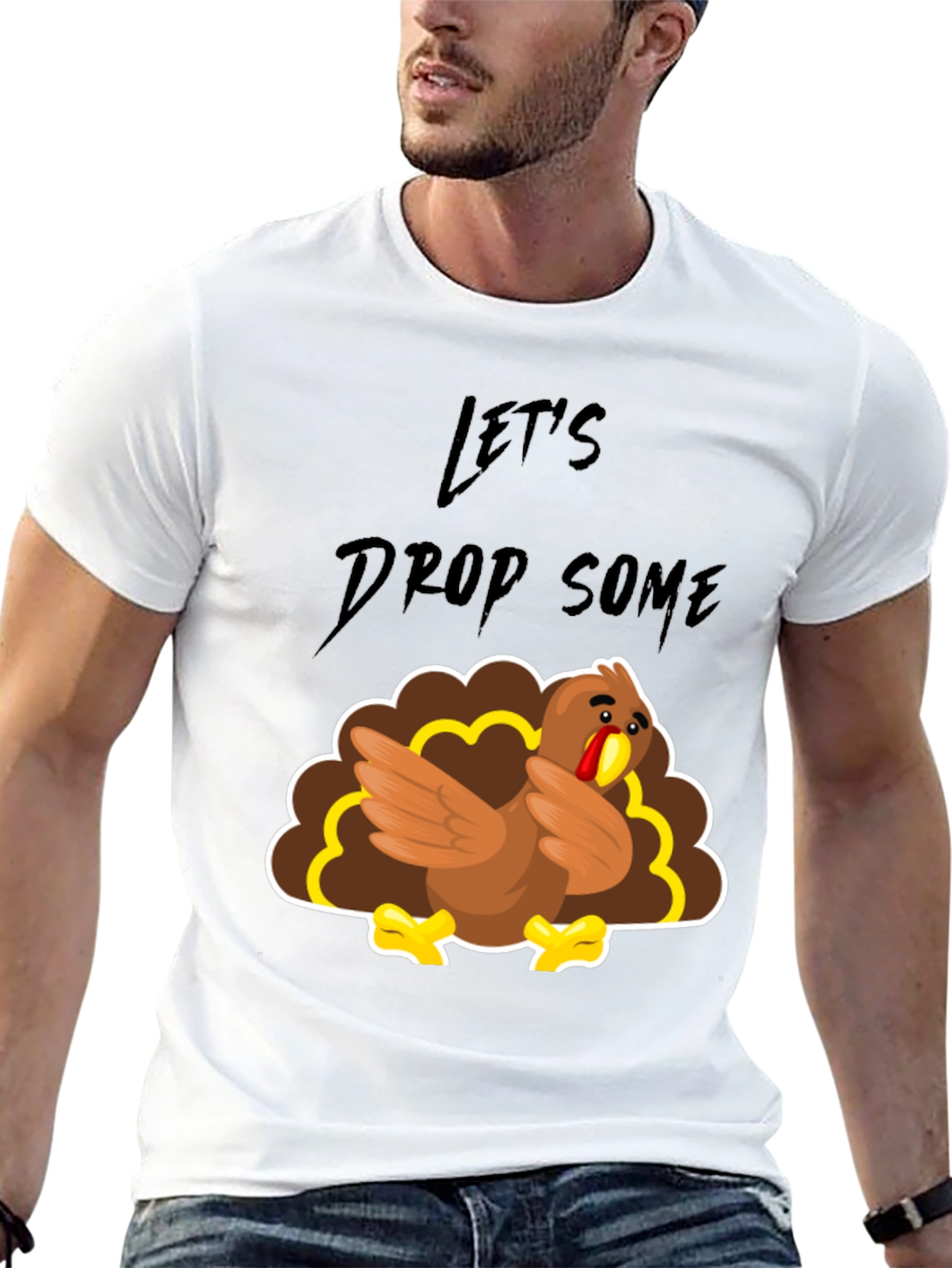 Funny Thanksgiving Turkey Drop T-Shirt
