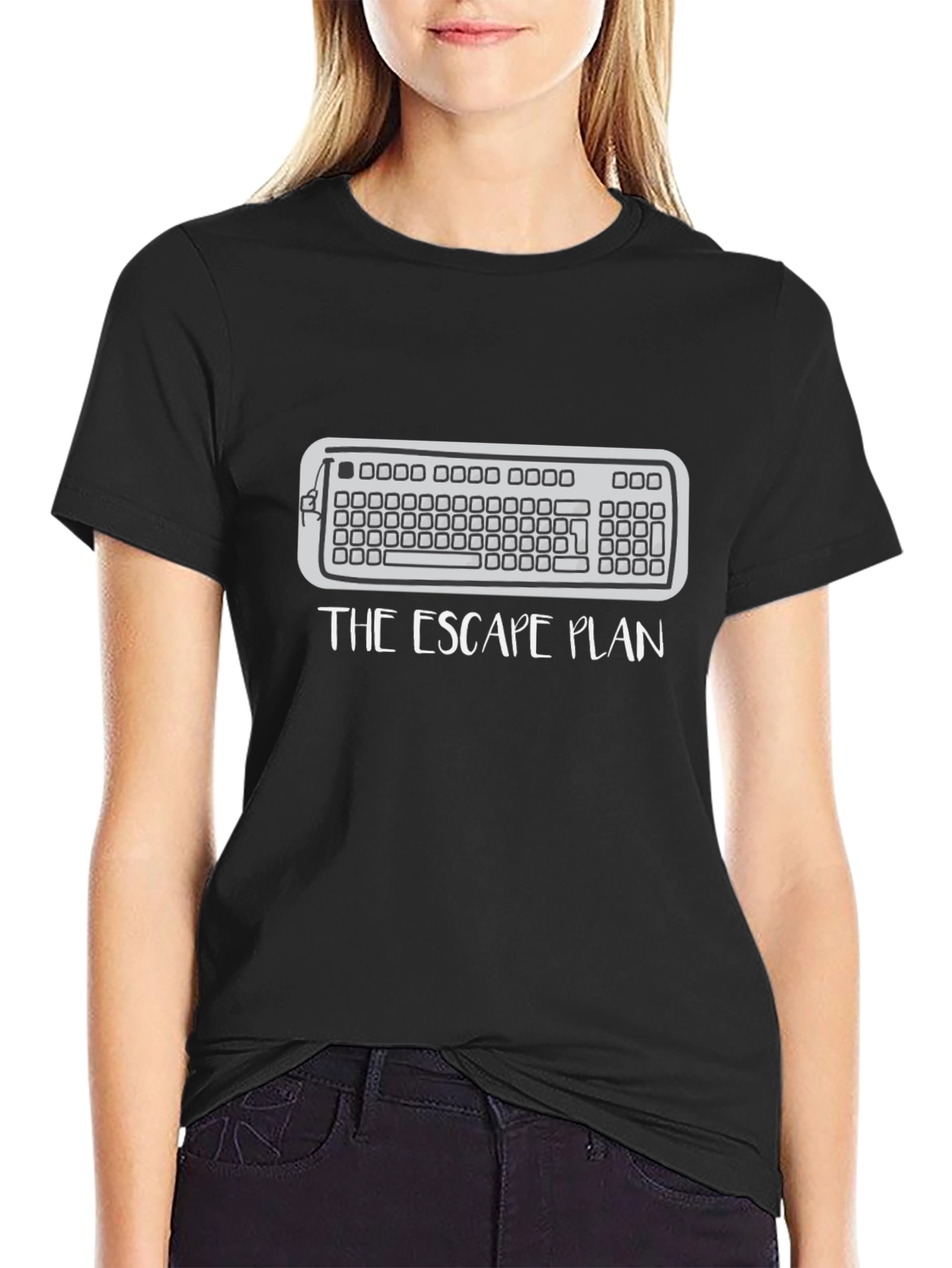 The Escape Plan Keyboard T-Shirt