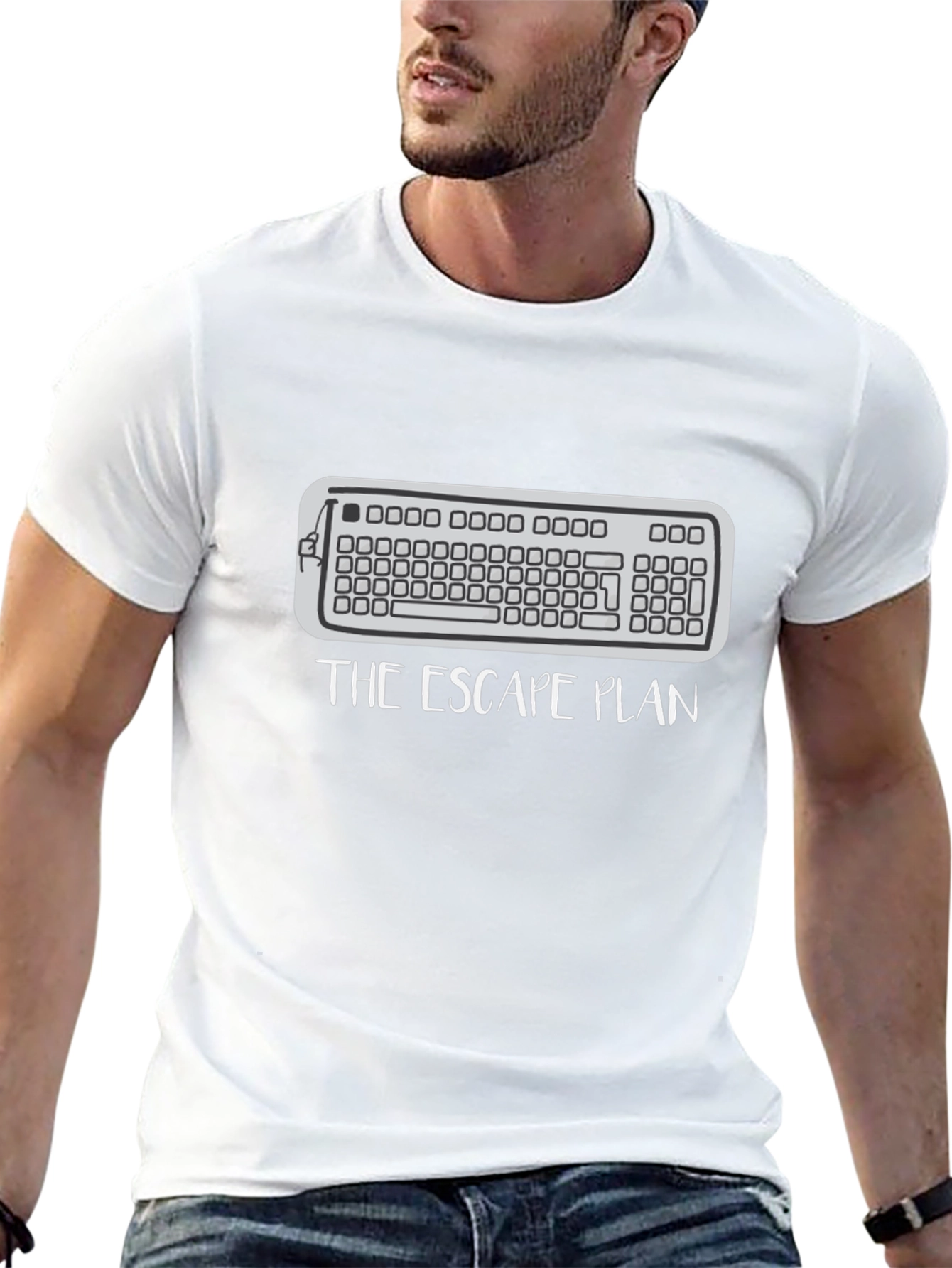 The Escape Plan Keyboard T-Shirt
