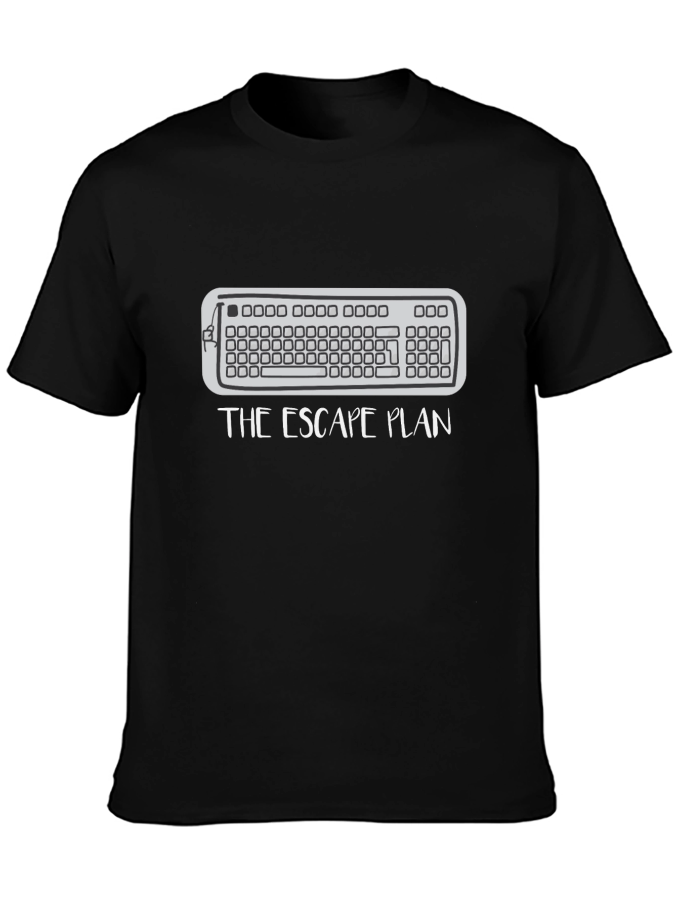 The Escape Plan Keyboard T-Shirt