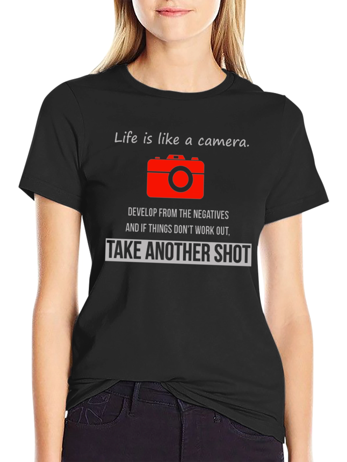 Life is Like a Camera Graphic T-Shirt