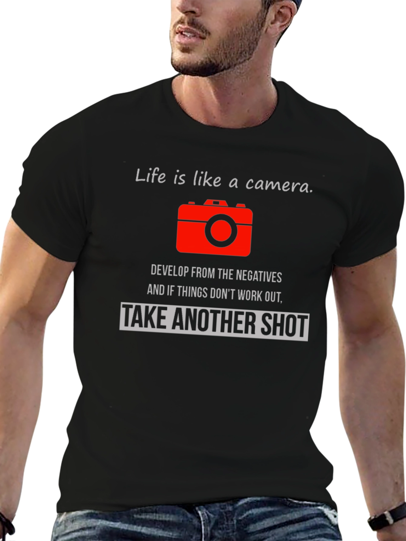 Life is Like a Camera Graphic T-Shirt