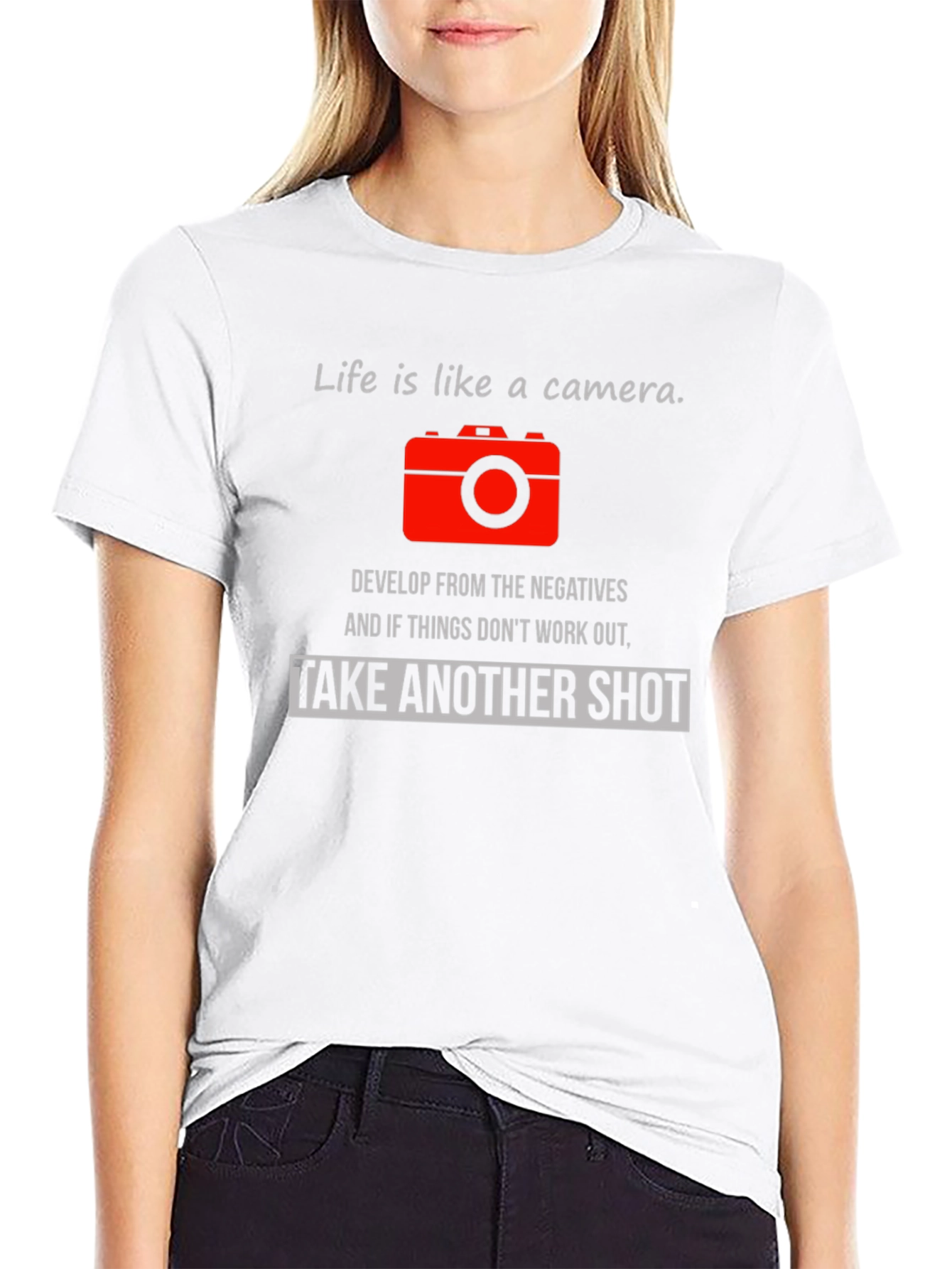 Life is Like a Camera Graphic T-Shirt