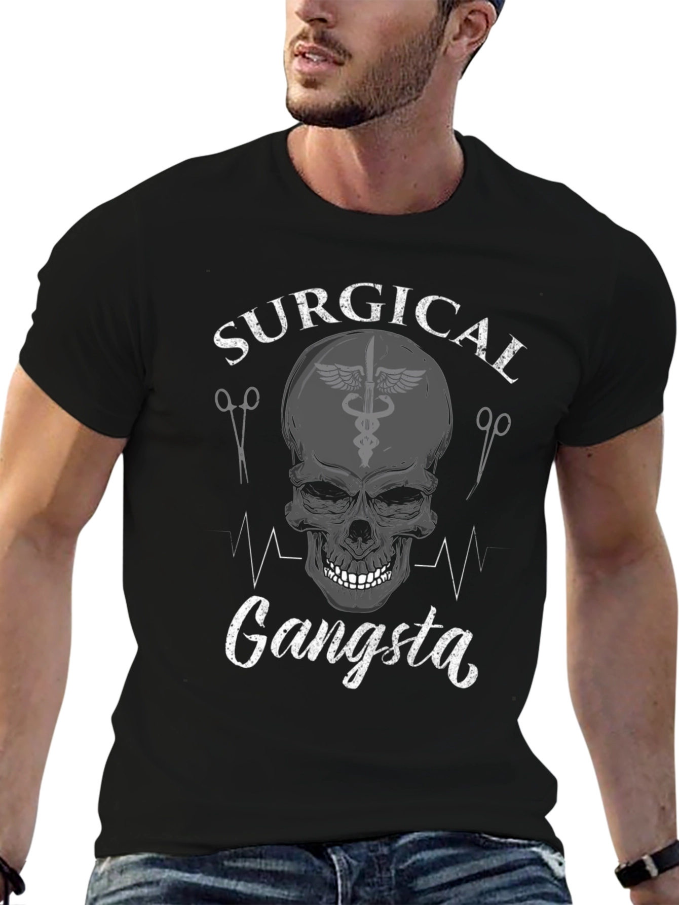Surgical Gangsta Graphic T-Shirt