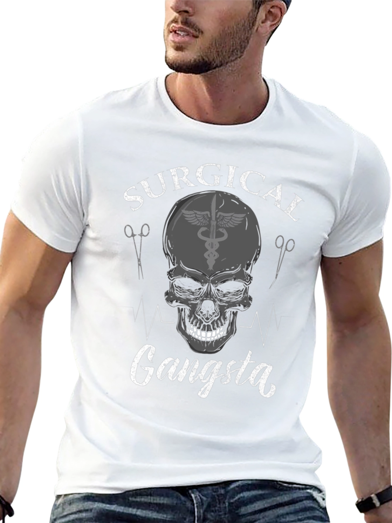 Surgical Gangsta Graphic T-Shirt