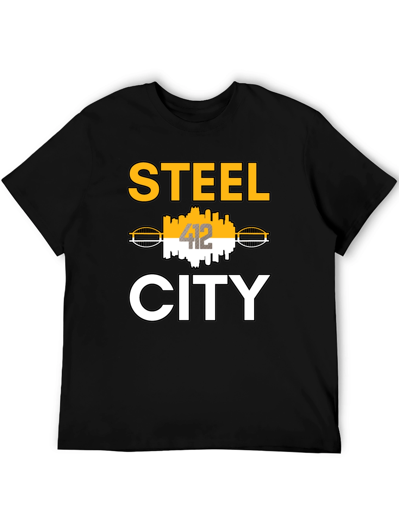 Steel City Graphic Tee - Black