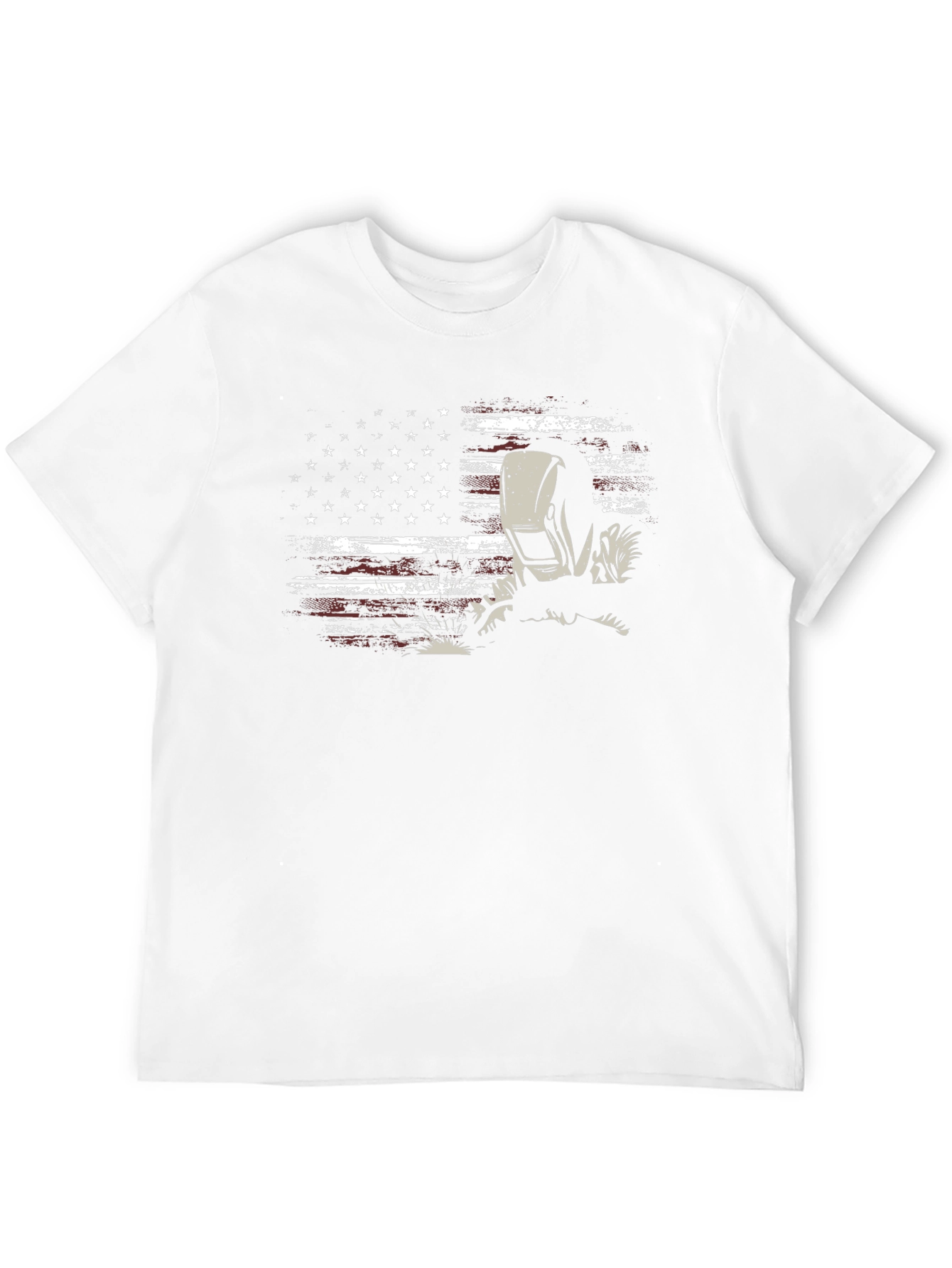 Welder American Flag Graphic T-Shirt