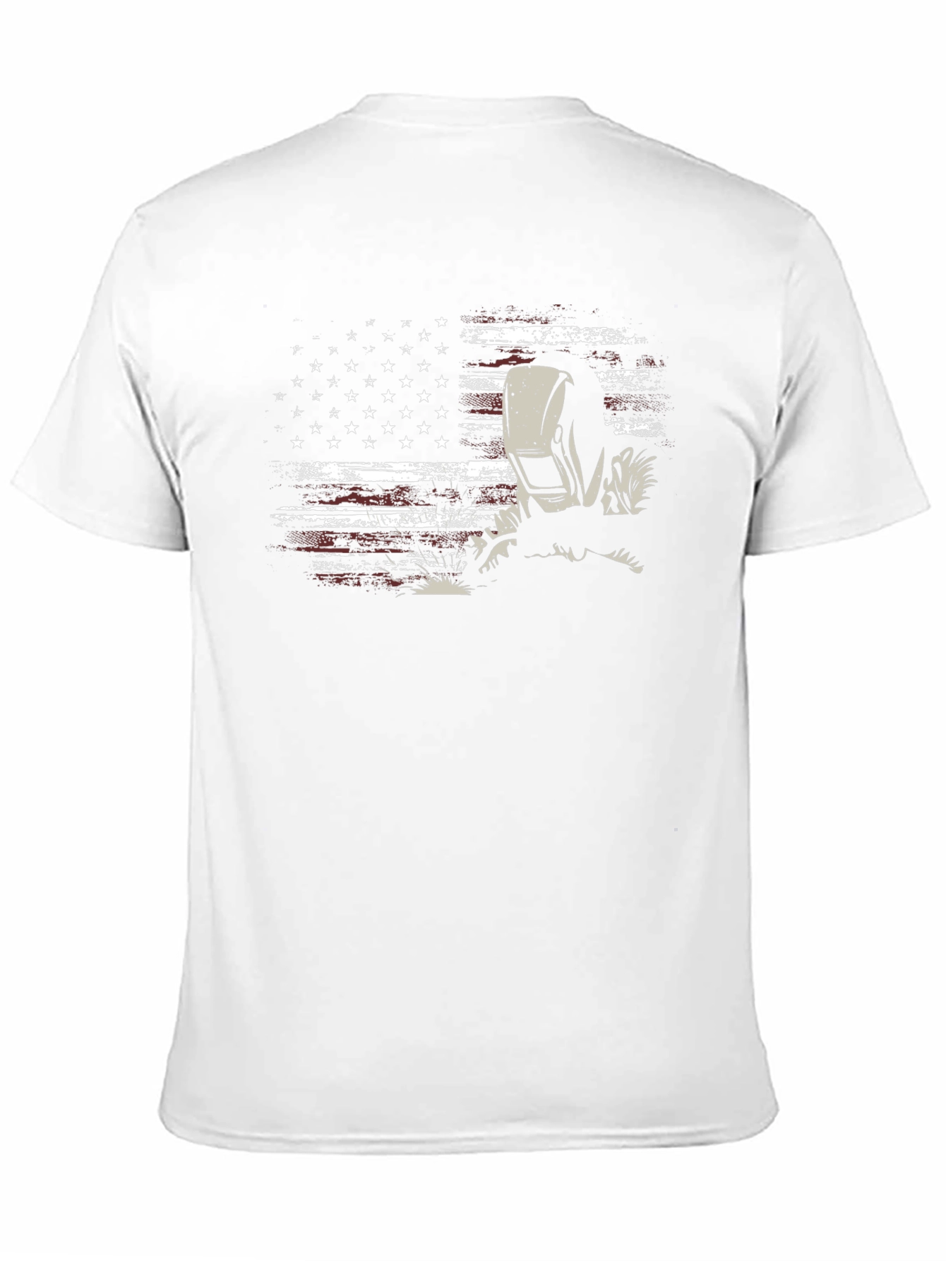 Welder American Flag Graphic T-Shirt