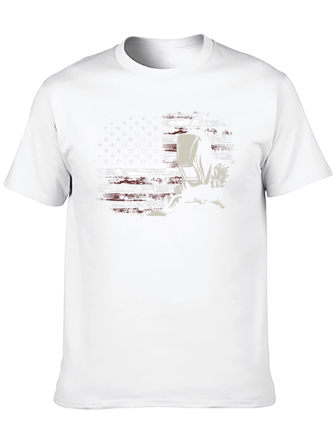 Welder American Flag Graphic T-Shirt