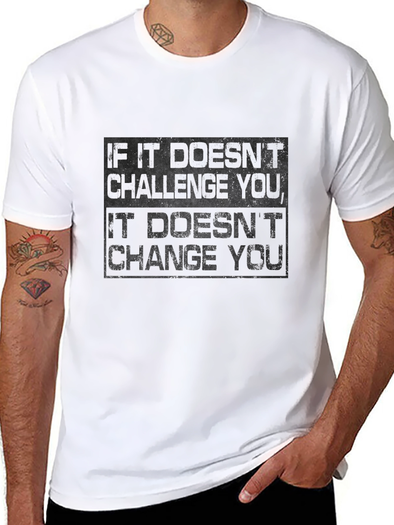 Inspirational Quote Graphic Tee