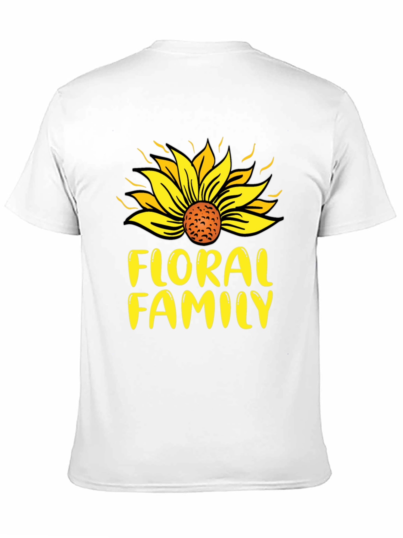 Floral Family Sunflower T-Shirt