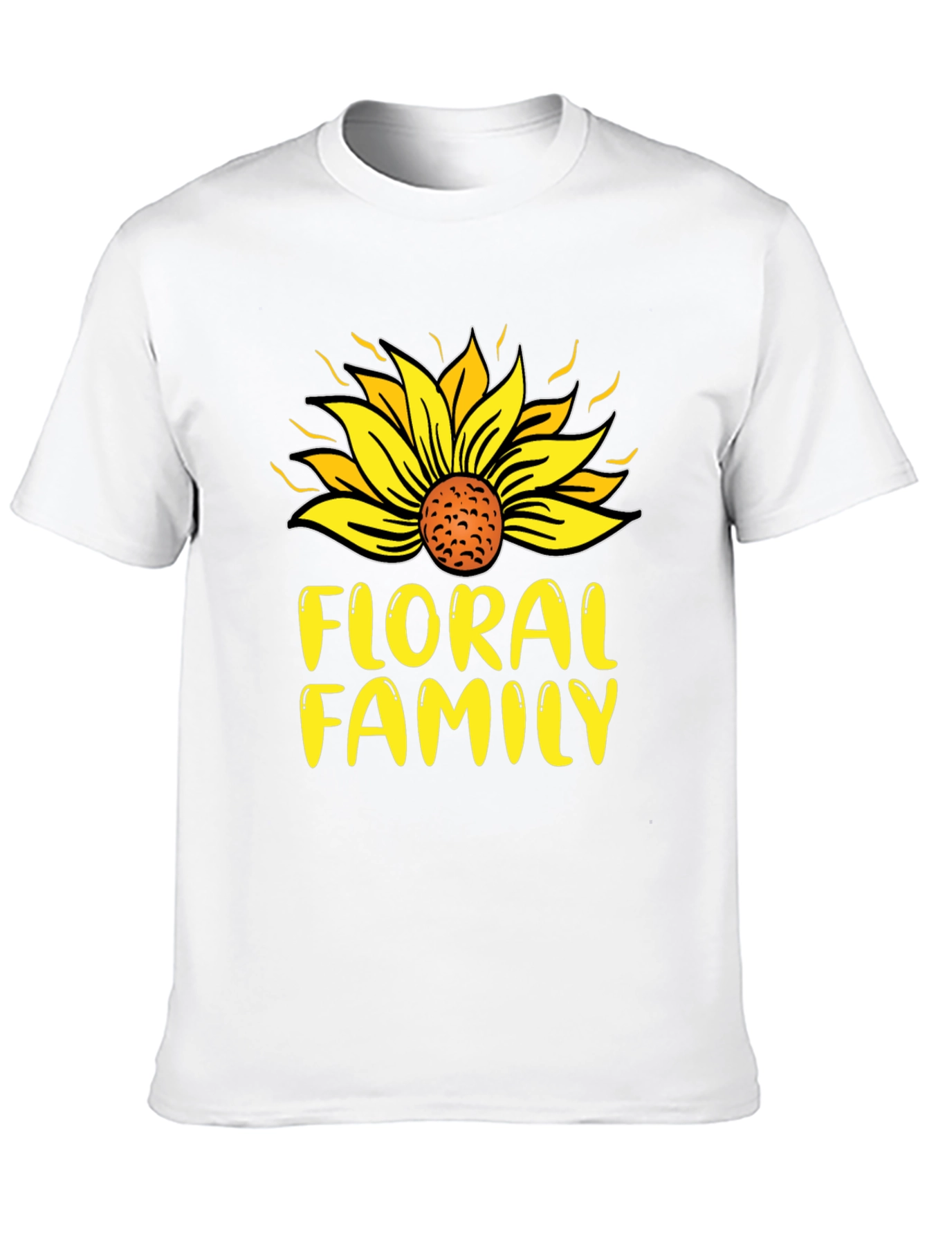 Floral Family Sunflower T-Shirt