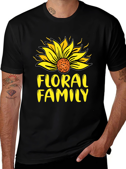 Floral Family Sunflower T-Shirt