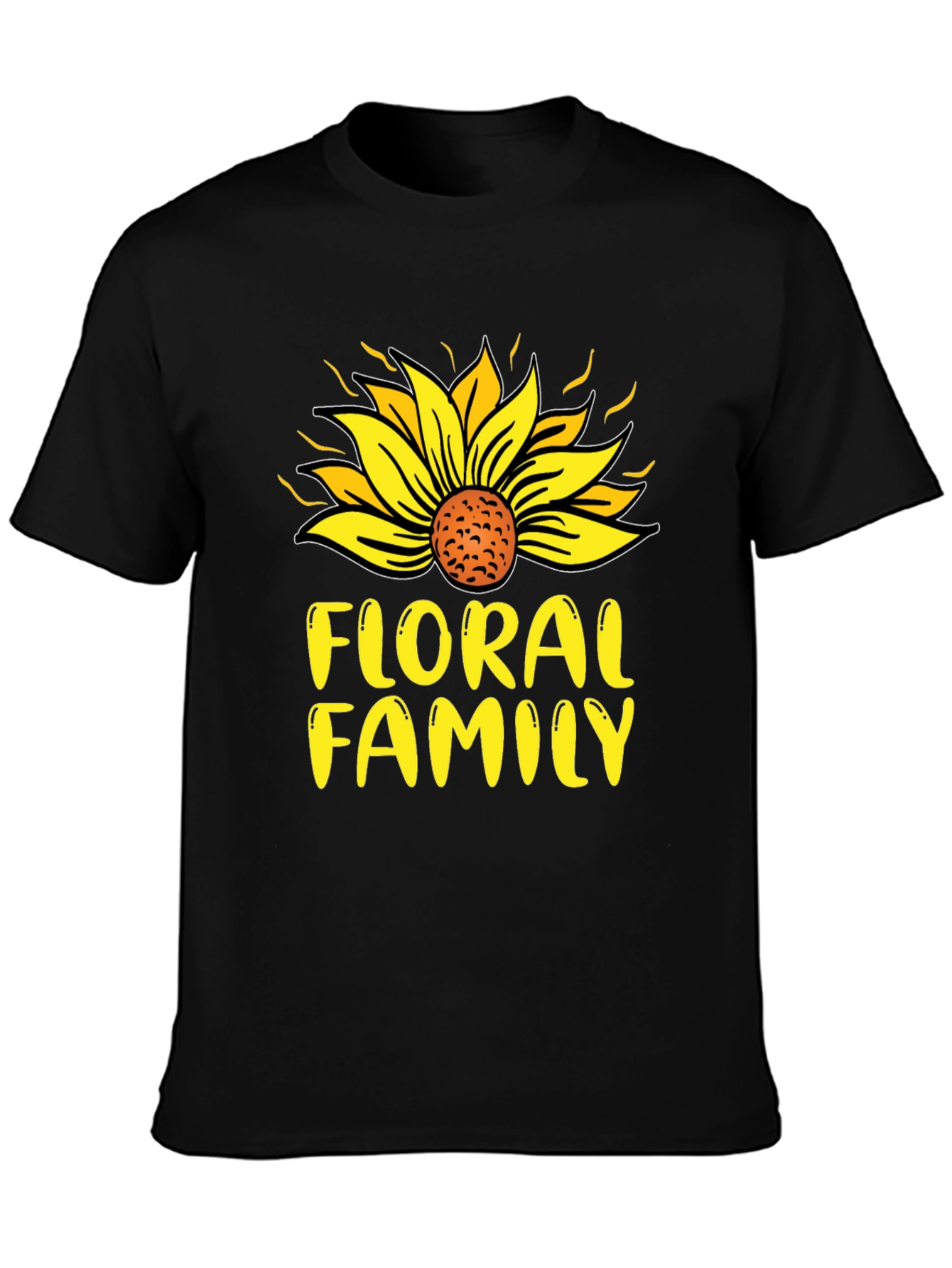 Floral Family Sunflower T-Shirt