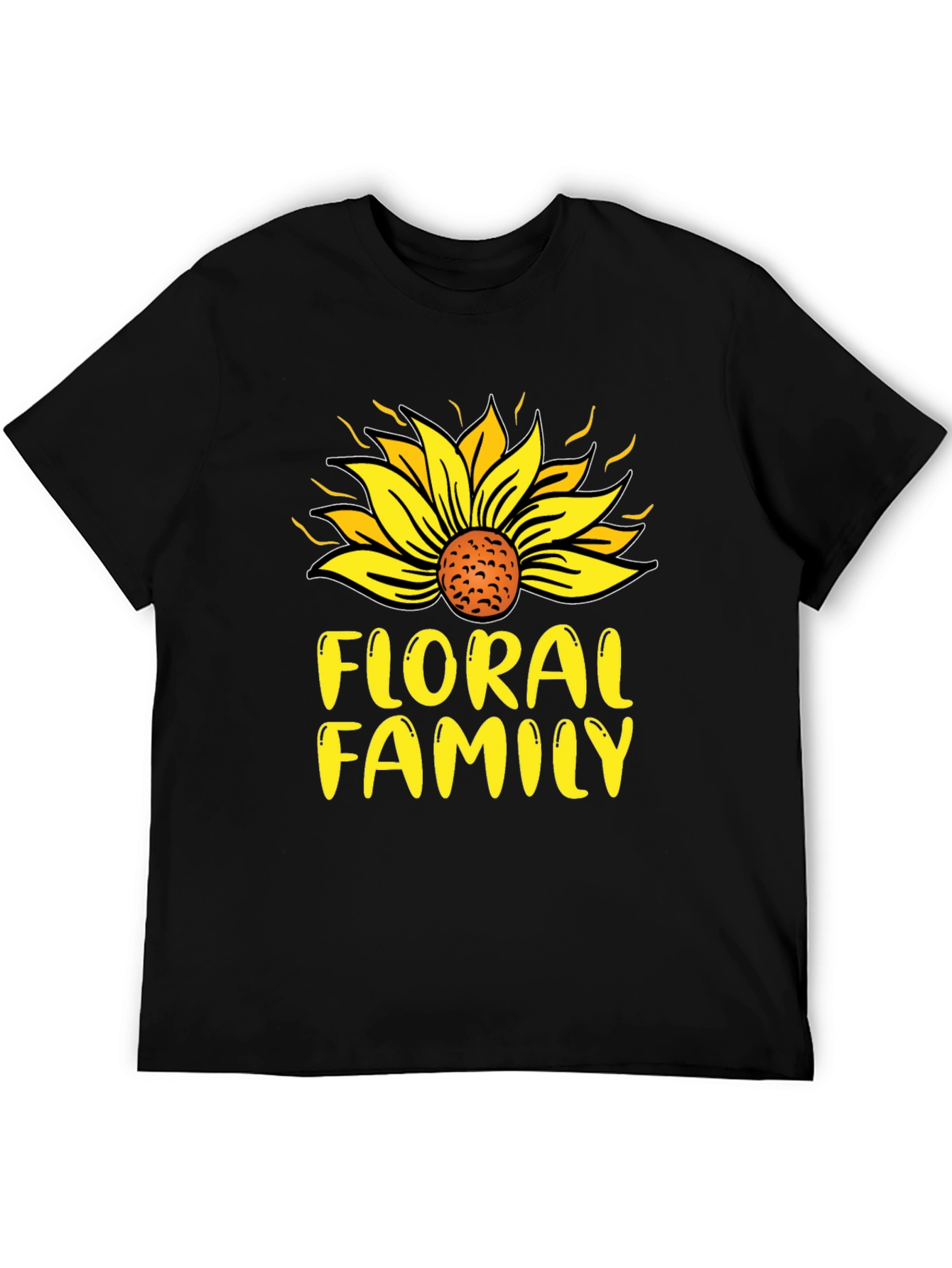 Floral Family Sunflower T-Shirt