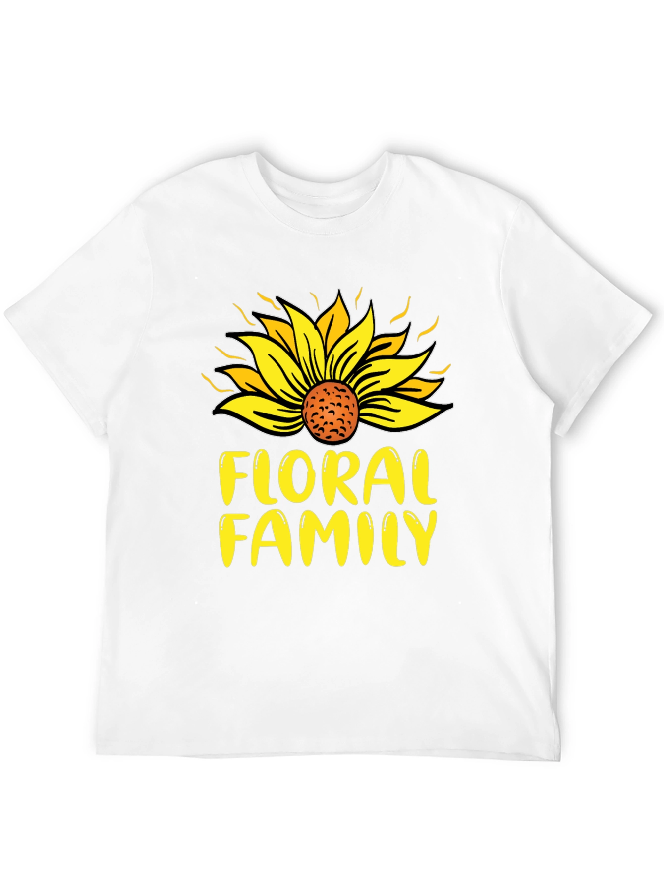 Floral Family Sunflower T-Shirt