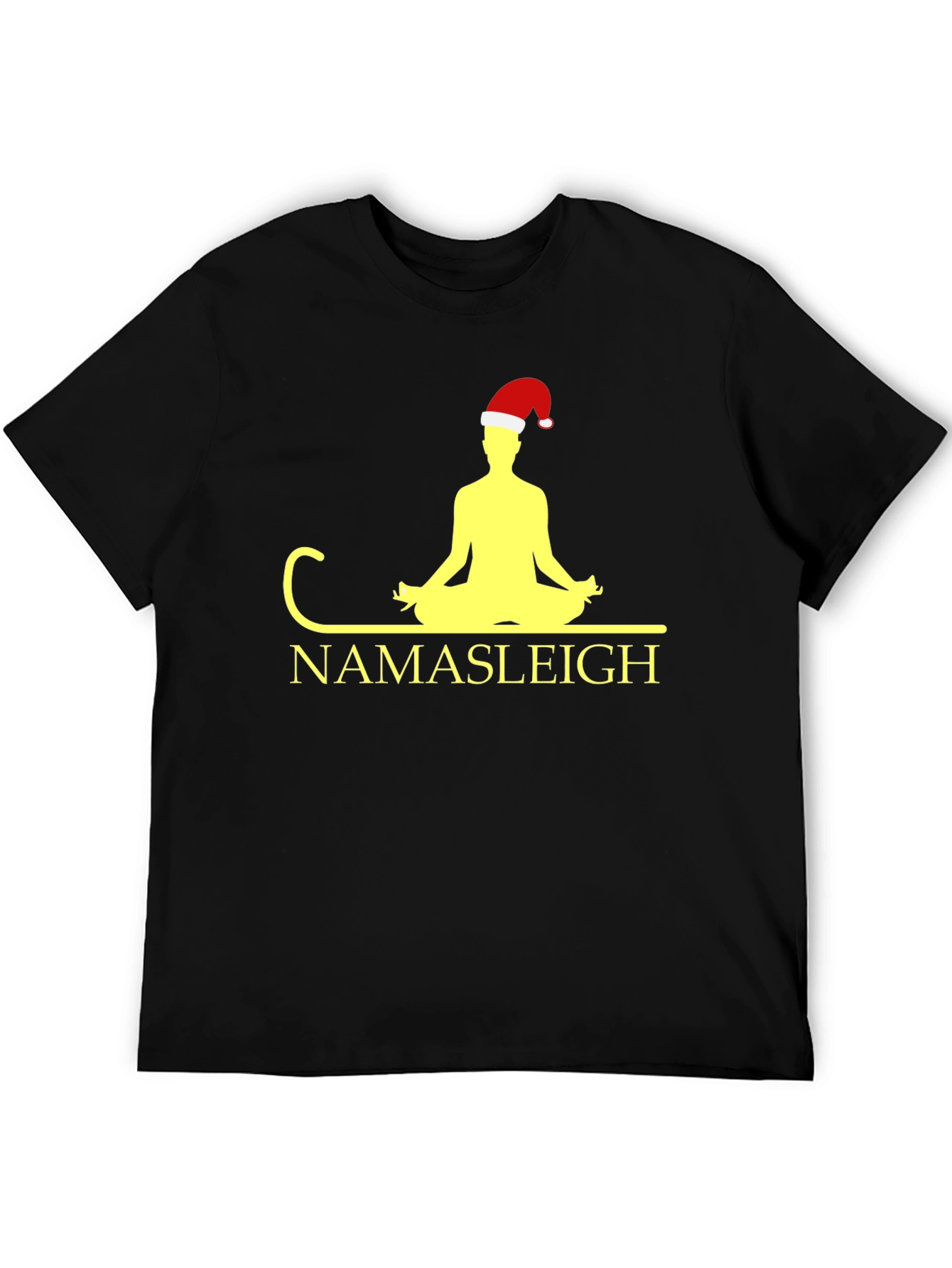 Namasteleigh Christmas Yoga T-Shirt