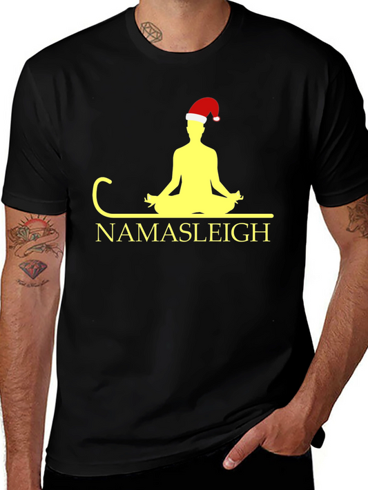 Namasteleigh Christmas Yoga T-Shirt