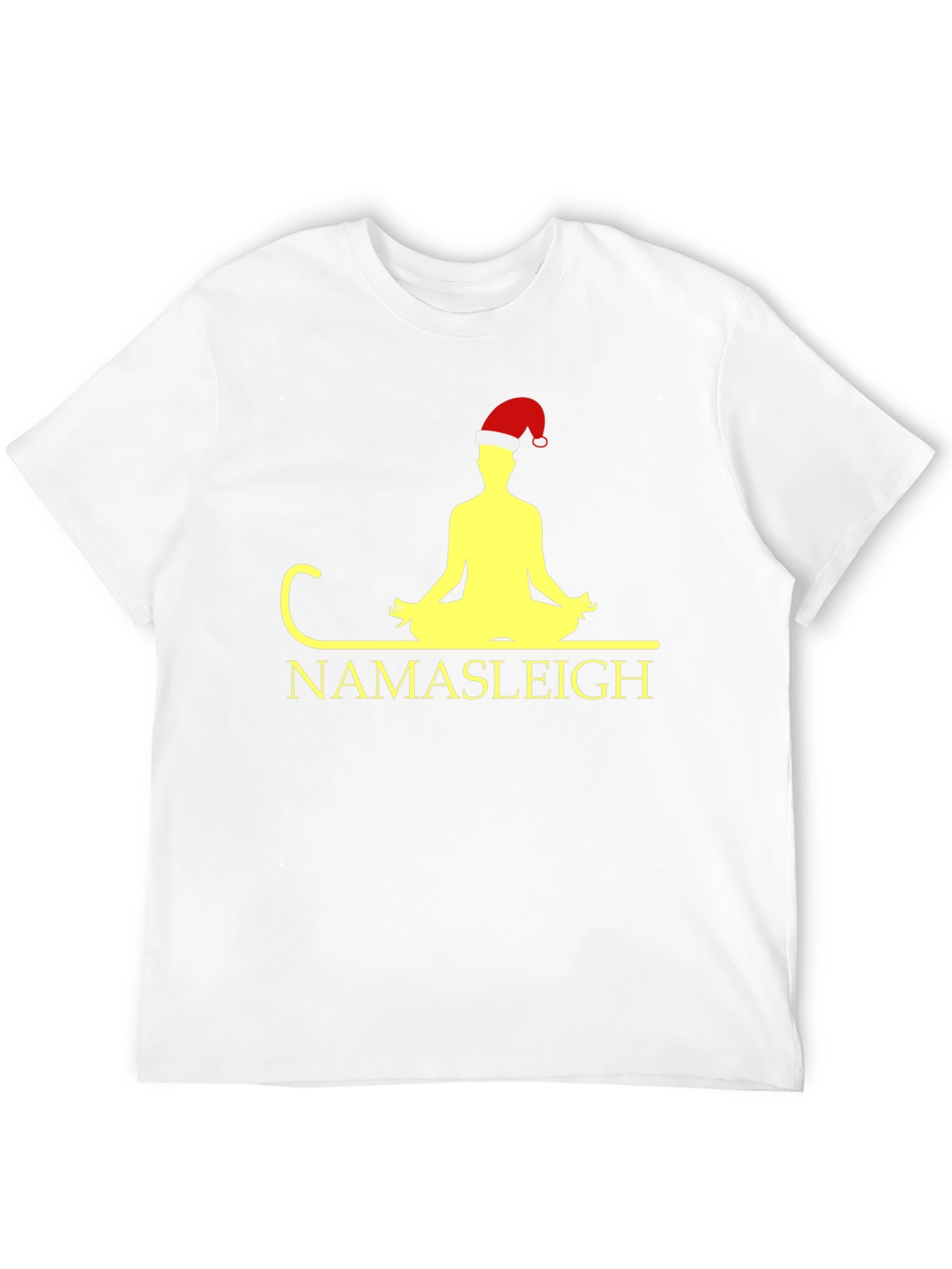 Namasteleigh Christmas Yoga T-Shirt