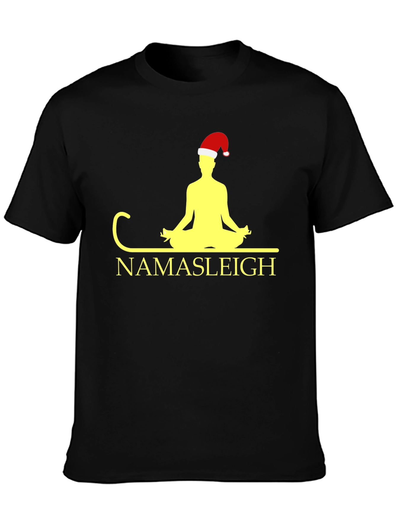 Namasteleigh Christmas Yoga T-Shirt