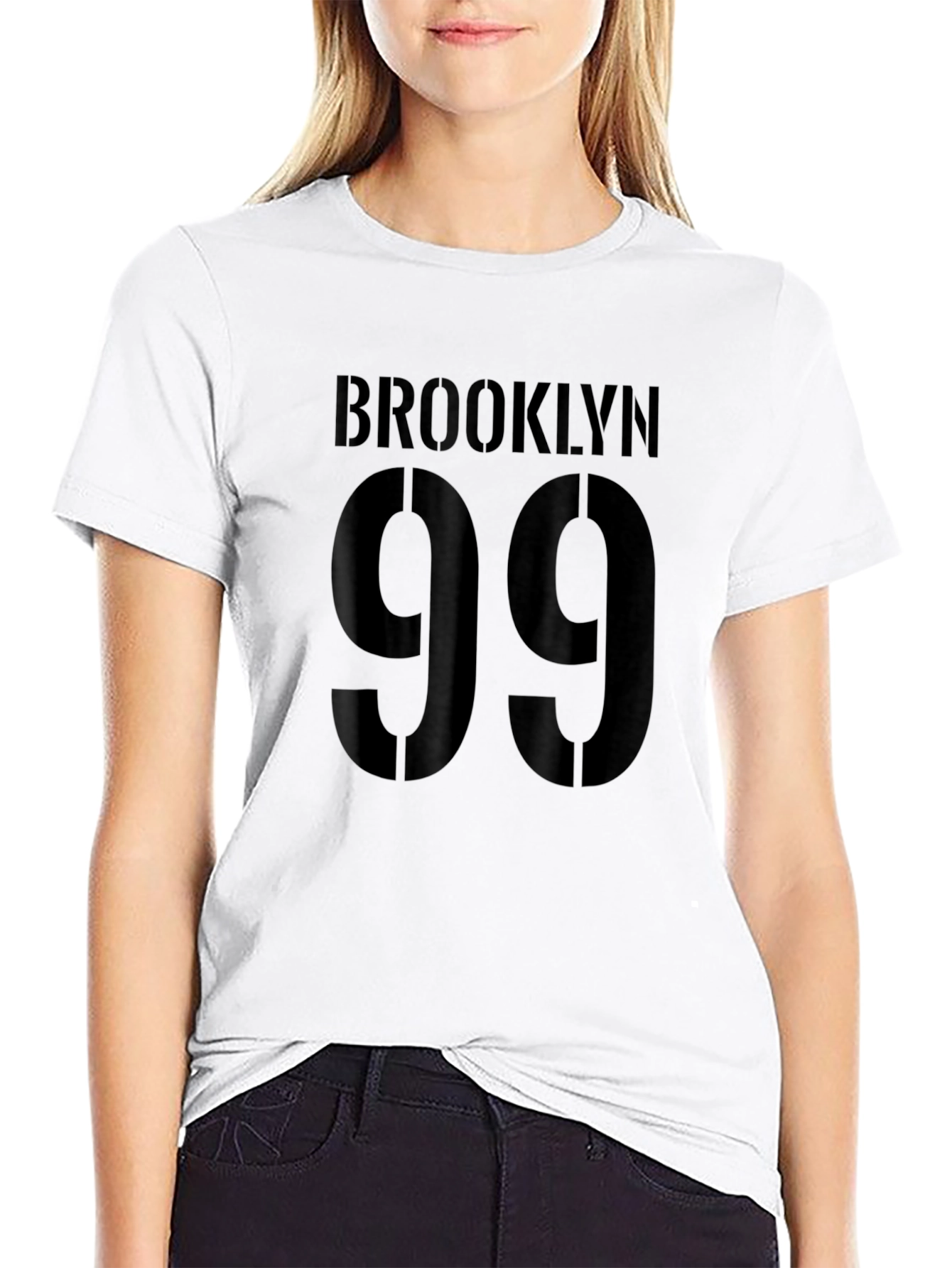 Brooklyn 99 Black Graphic Tee Shirt